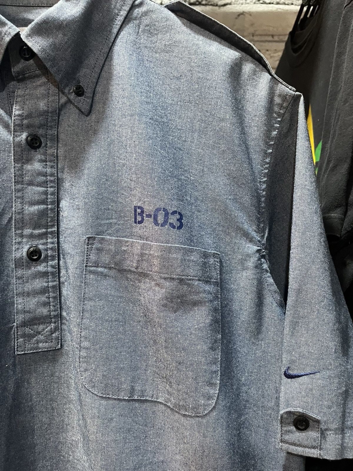 F.C.R.B FCRB x Nike B-03 Swoosh Half Buttons Shirt Size US M / EU 48-50 / 2 - 3 Thumbnail