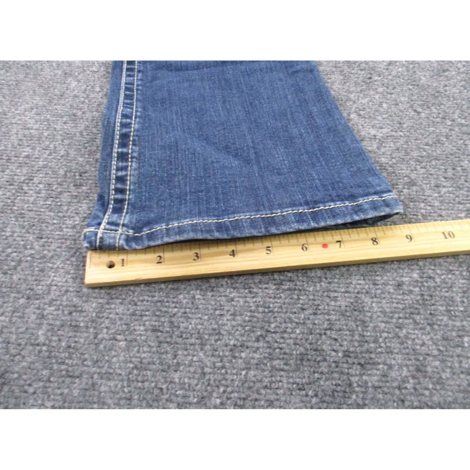 Ariat Ariat Jeans Womens 28 Blue Denim Bootcut Faded Country Work Stretch Western-Regular-Blue-28-Jeans-Pattern: Solid-Brand: Ariat Size 24" / US 00 / IT 34 - 5 Thumbnail