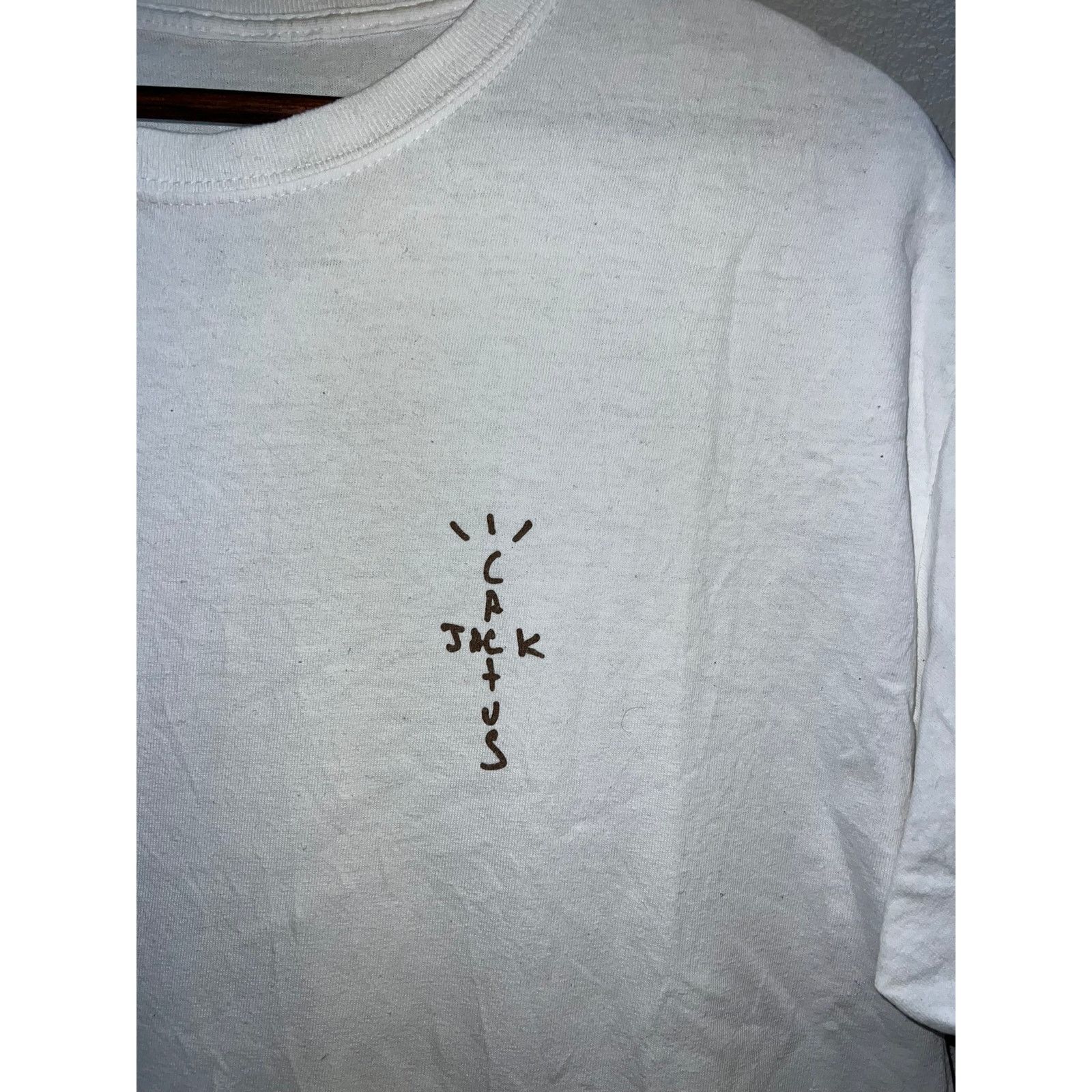 Vintage Travis Scott Cactus Jack Shirt Tee Logo Short Sleeve Large Size US L / EU 52-54 / 3 - 3 Thumbnail