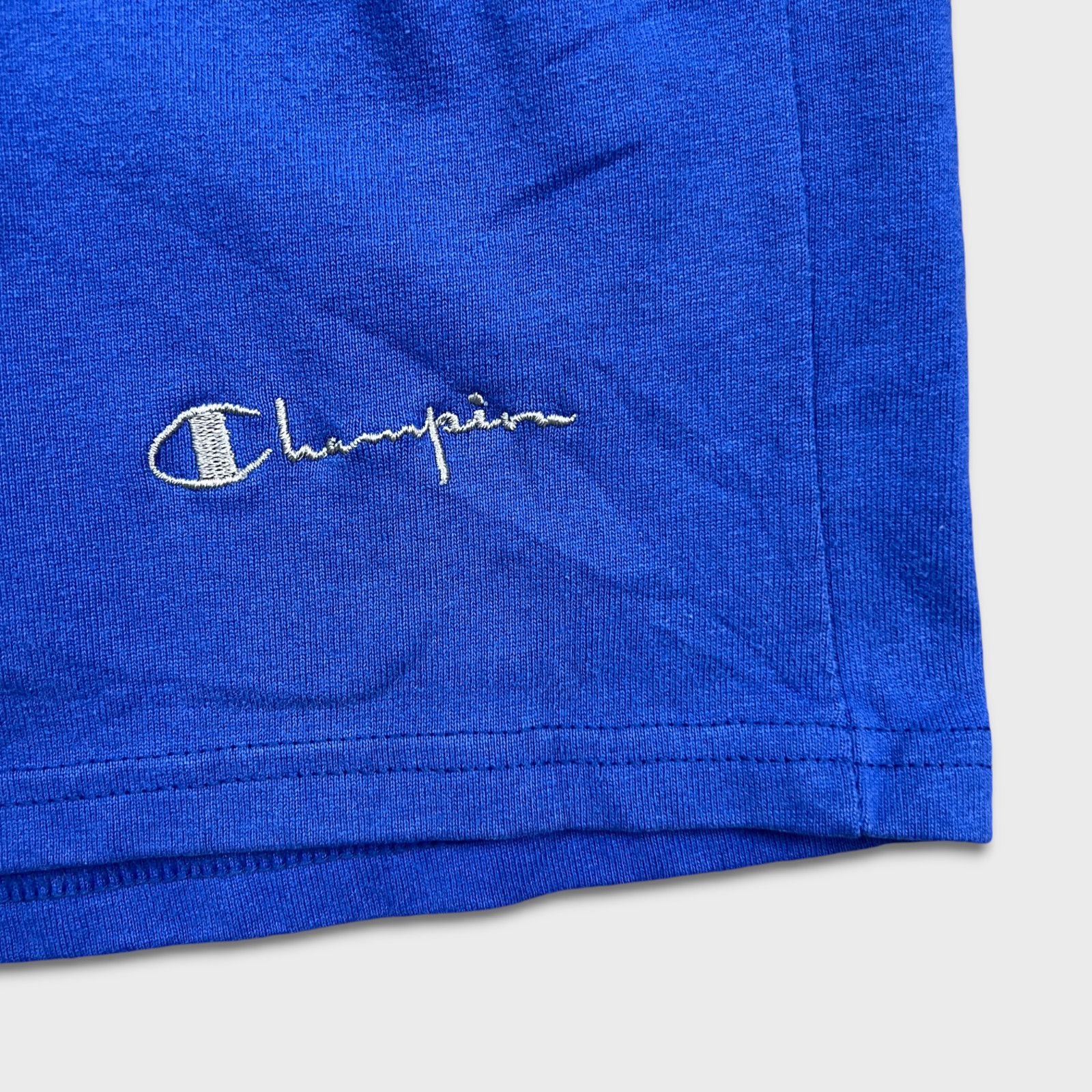 Champion × Vintage VTG 90s Champion Shorts Small C Logo Pocketed USA Fleece Gym Size US 26 / EU 42 - 4 Thumbnail