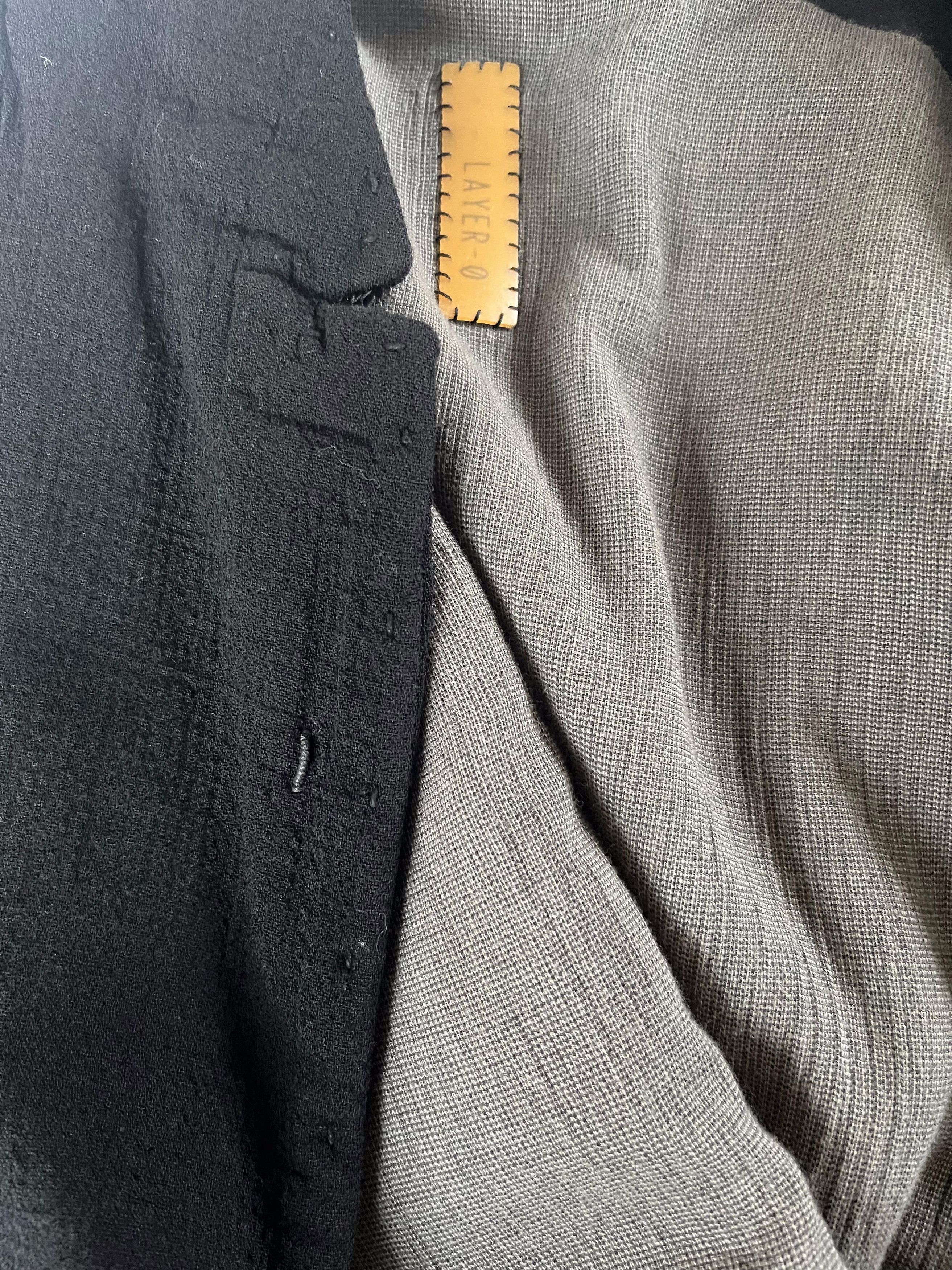 Layer-0 H Blazer, 3 Button, Triple Crepe, Black, Tagged 50 Size US M / EU 48-50 / 2 - 4 Thumbnail