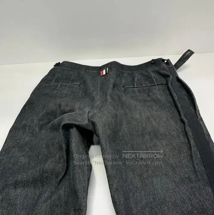 Thom Browne dsquared2 black gray patchwork skinny jeans. Size US 30 / EU 46 - 7 Thumbnail