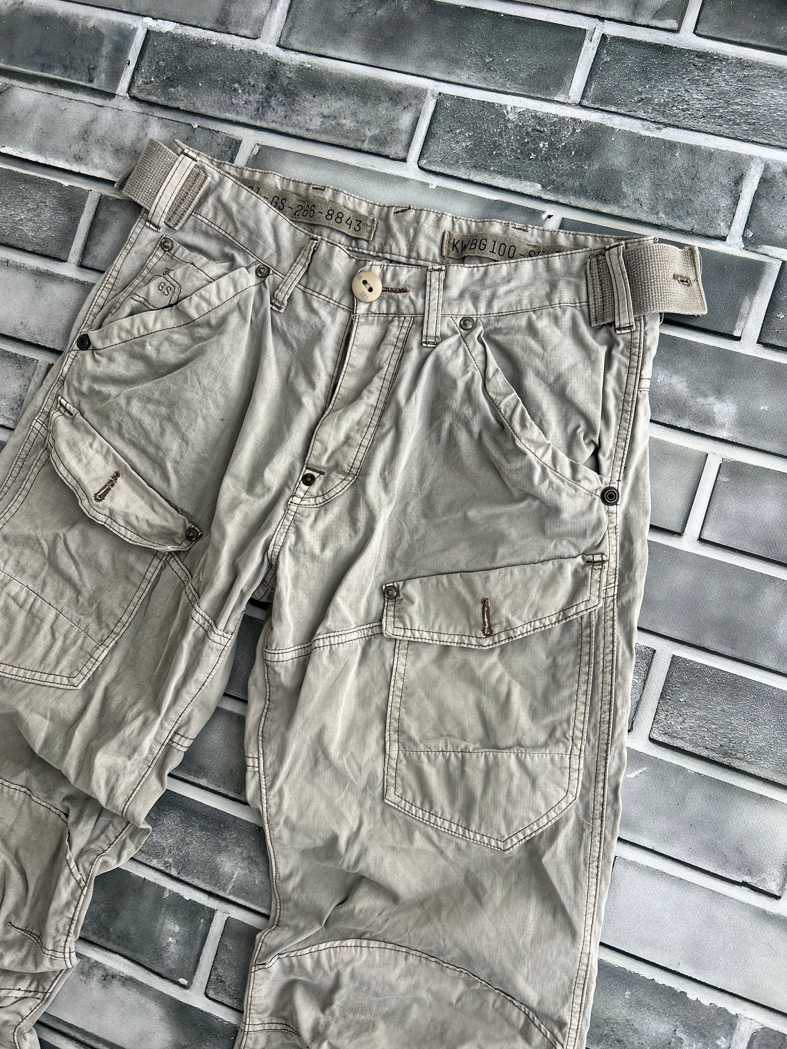 Vintage VTG G-Star Cargo Pants Tactical Military Utility Beige Y2K Size US 30 / EU 46 - 2 Thumbnail