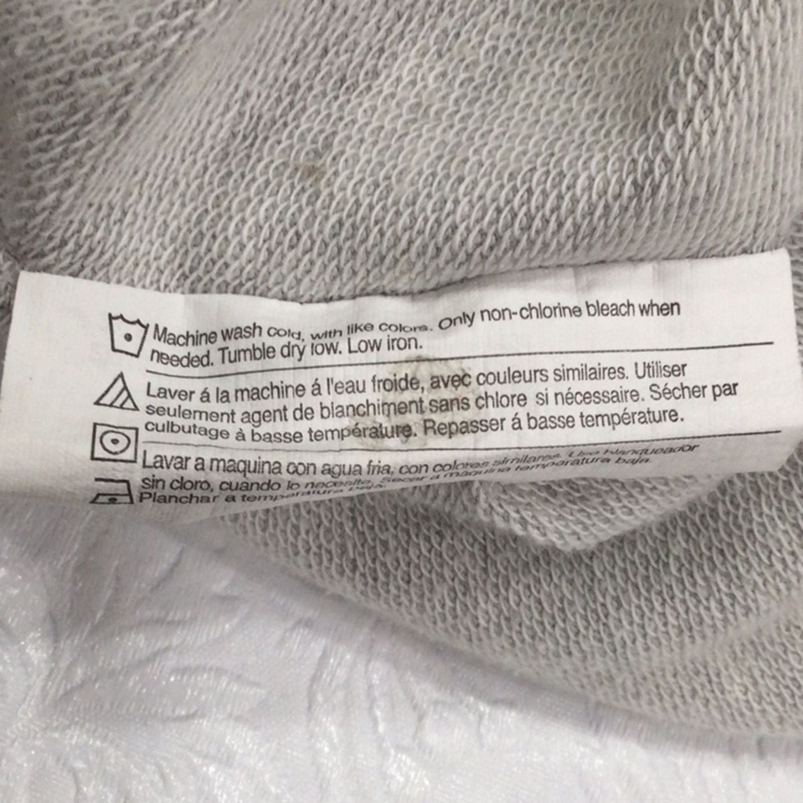 Other Just My Size Gray Full Zip Jacket w/Pockets 2X (18W/20W) Size XXL / US 16-18 / IT 52-54 - 14 Thumbnail