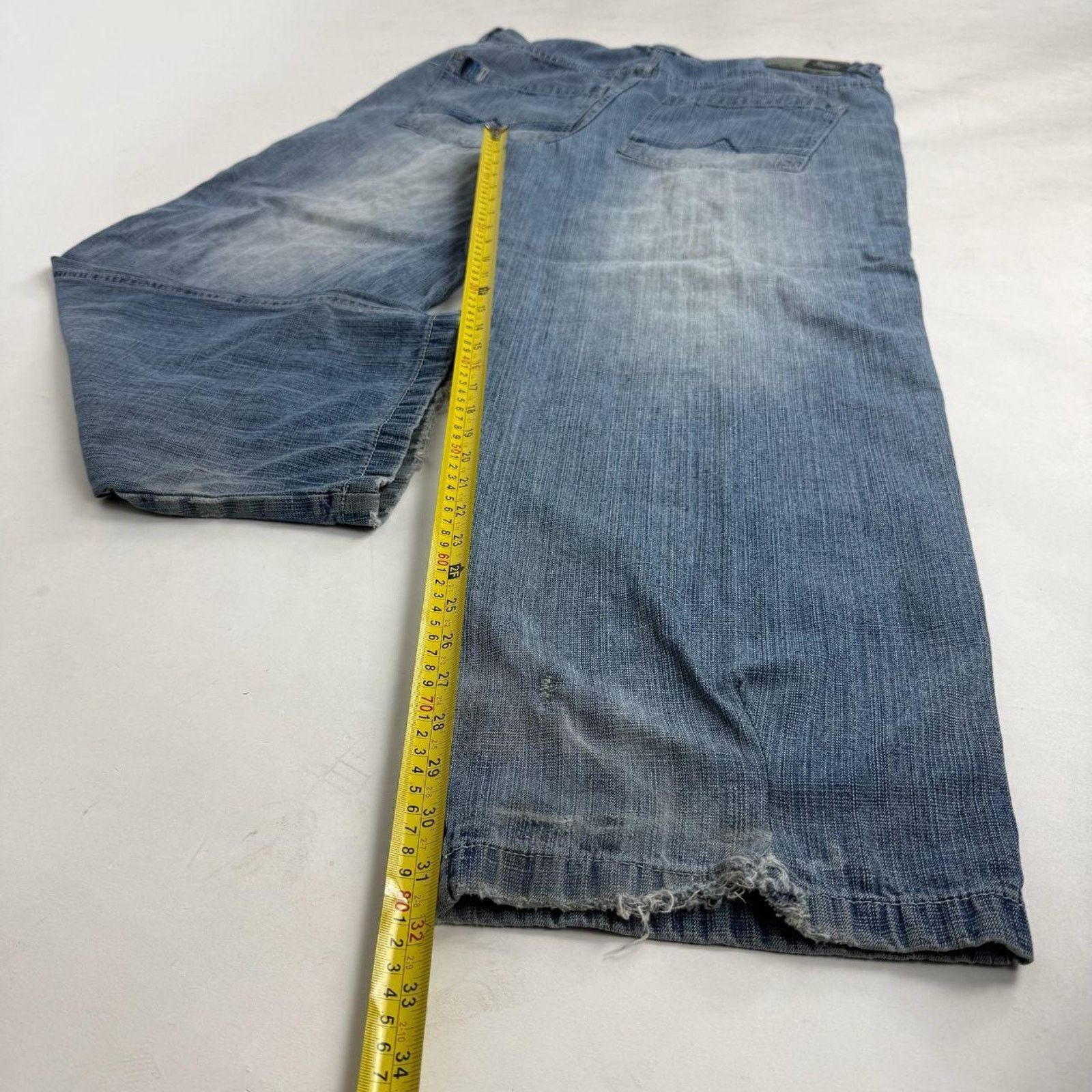 JNCO × Southpole × Vintage Vintage y2k faded grunge archive baggy wide leg skater jeans Size US 36 / EU 52 - 3 Thumbnail