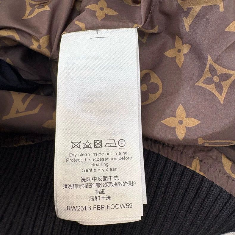 Louis Vuitton Louis Vuitton Black assault jacket presbyopic leather zipp Size S / US 4 / IT 40 - 8 Thumbnail