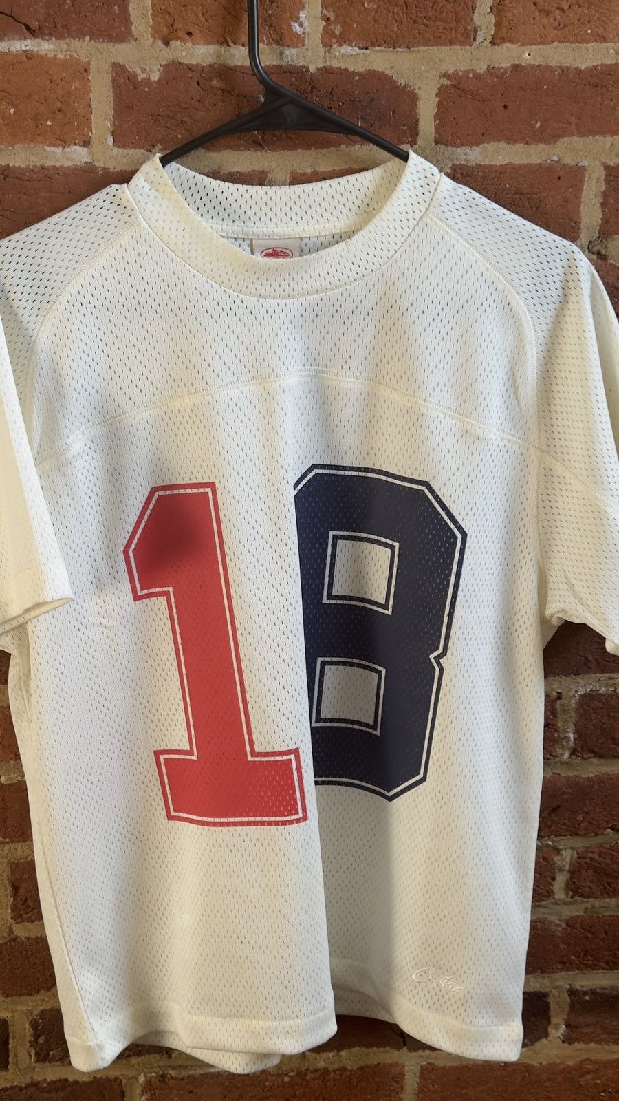 Corteiz CORTEIZ “HMP 18” CREAM WHITE JERSEY Size US S / EU 44-46 / 1 - 3 Thumbnail