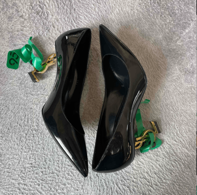 Saint Laurent Paris YSL Stiletto Heels Size US 6.5 / IT 36.5 - 7 Thumbnail