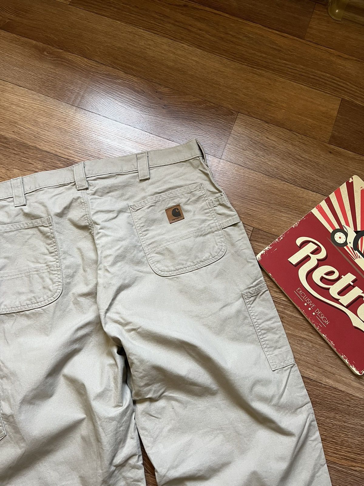 Carhartt Carhartt Men's Canvas Work Dungaree Pants Size US 40 / EU 56 - 2 Thumbnail