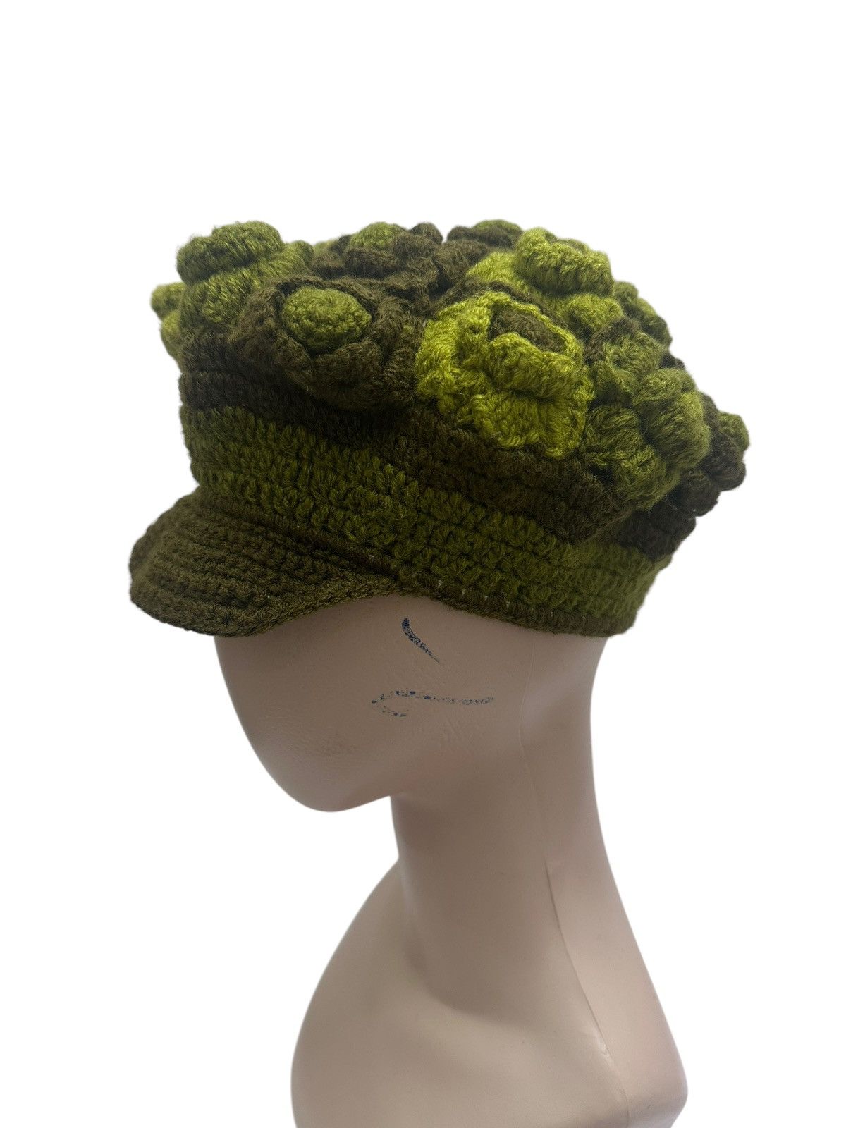 If Six Was Nine × Japanese Brand × Kapital RARE ‼️ Rasta Crochet knitted handmade Hippies Beanie Hats Size ONE SIZE - 3 Thumbnail