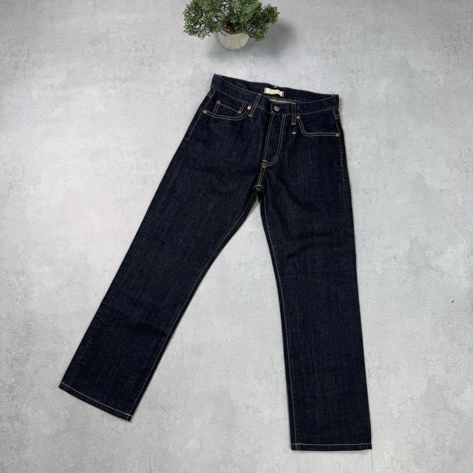 Uniqlo Uniqlo UJ Women Jeans Size 28 Blue Size 28" / US 6 / IT 42 - 1 Thumbnail