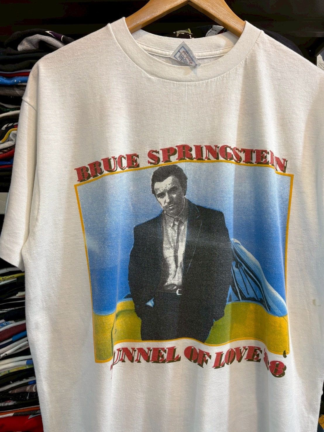 Vintage Bruce Springsteen 1988’s Size US XL / EU 56 / 4 - 3 Thumbnail