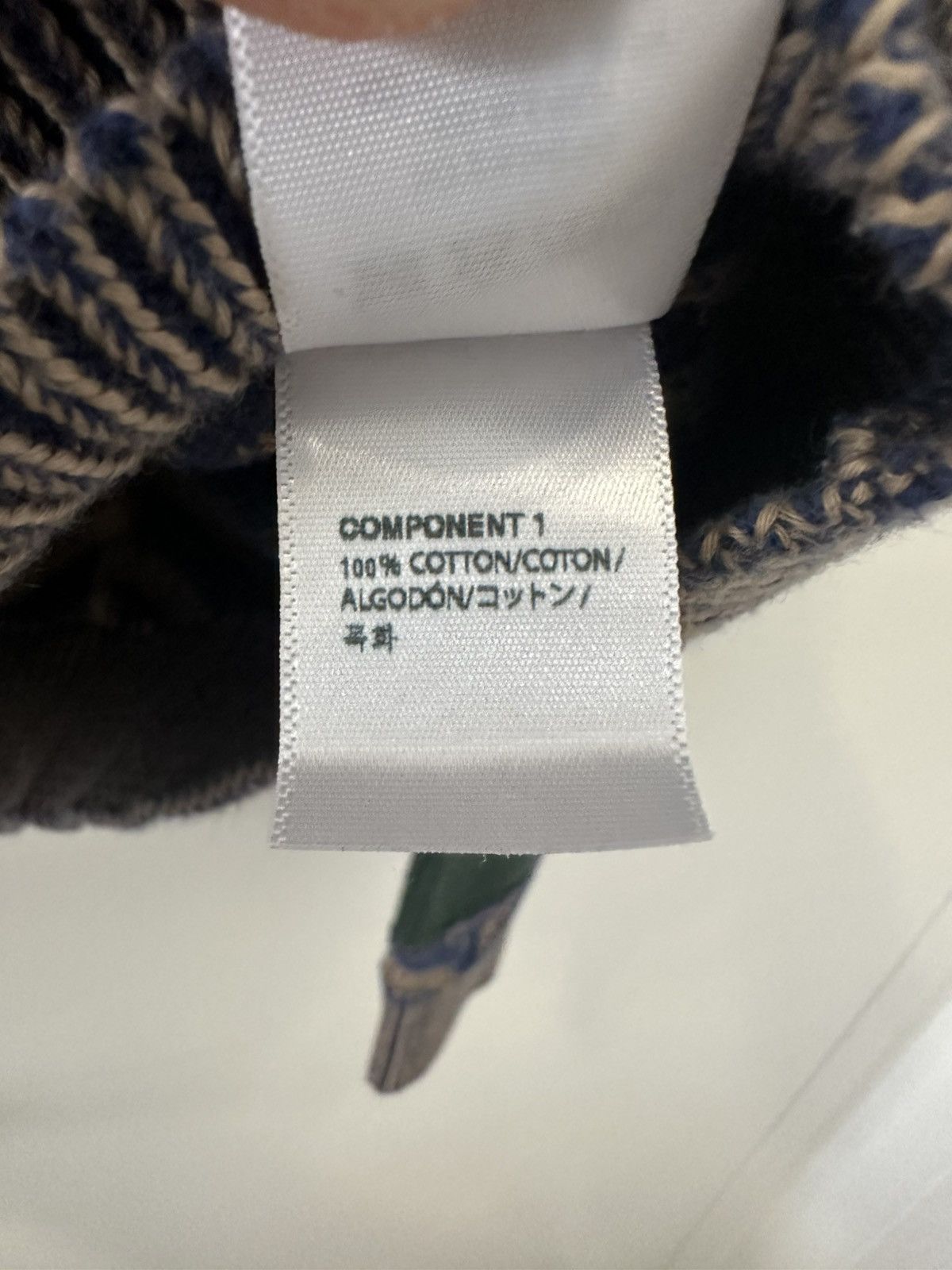 Reese Cooper Reese Cooper Herringbone Deer Head Sweater Size L Size US L / EU 52-54 / 3 - 5 Thumbnail