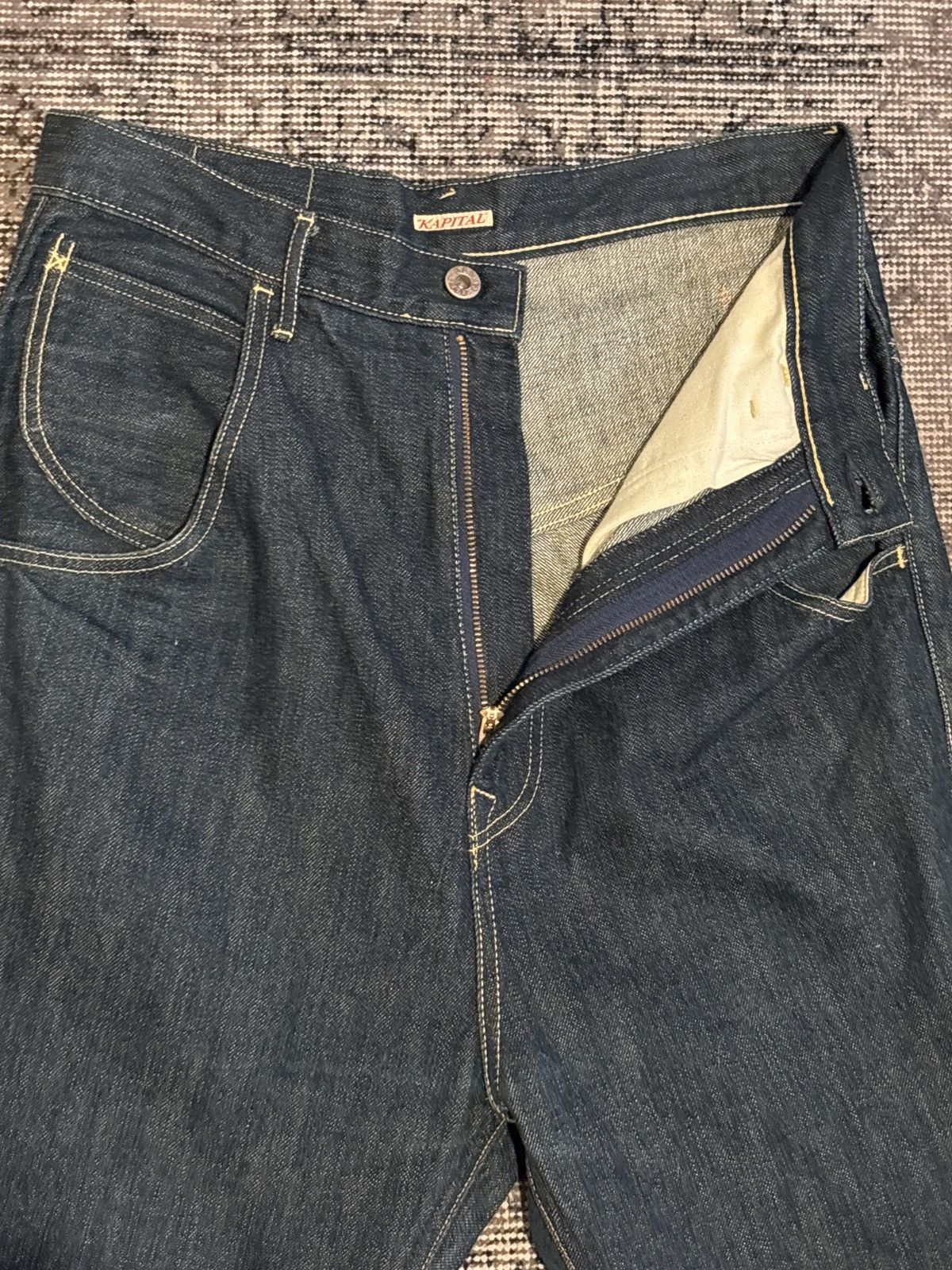 Kapital Kapital Buckle Back Sourel Jeans Size US 30 / EU 46 - 1 Thumbnail