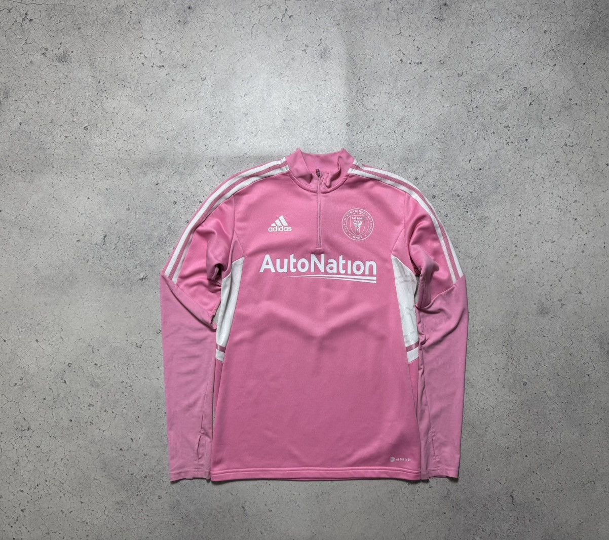 Adidas Adidas FC Inter Miami Training Top Soccer Sweatshirt Size US S / EU 44-46 / 1 - 1 Thumbnail