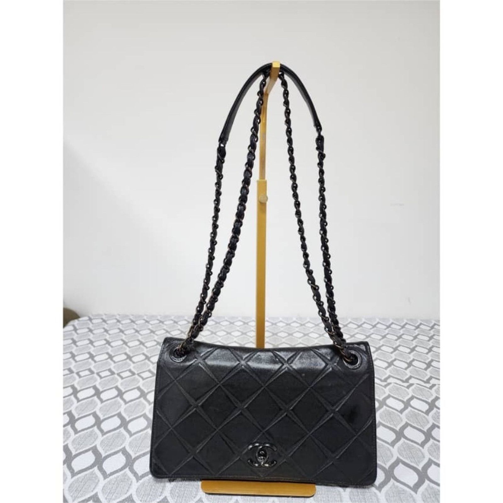 Chanel Auth CHANEL Quilted Lambskin Leather Orient Express Flap Bag Size ONE SIZE - 1 Thumbnail