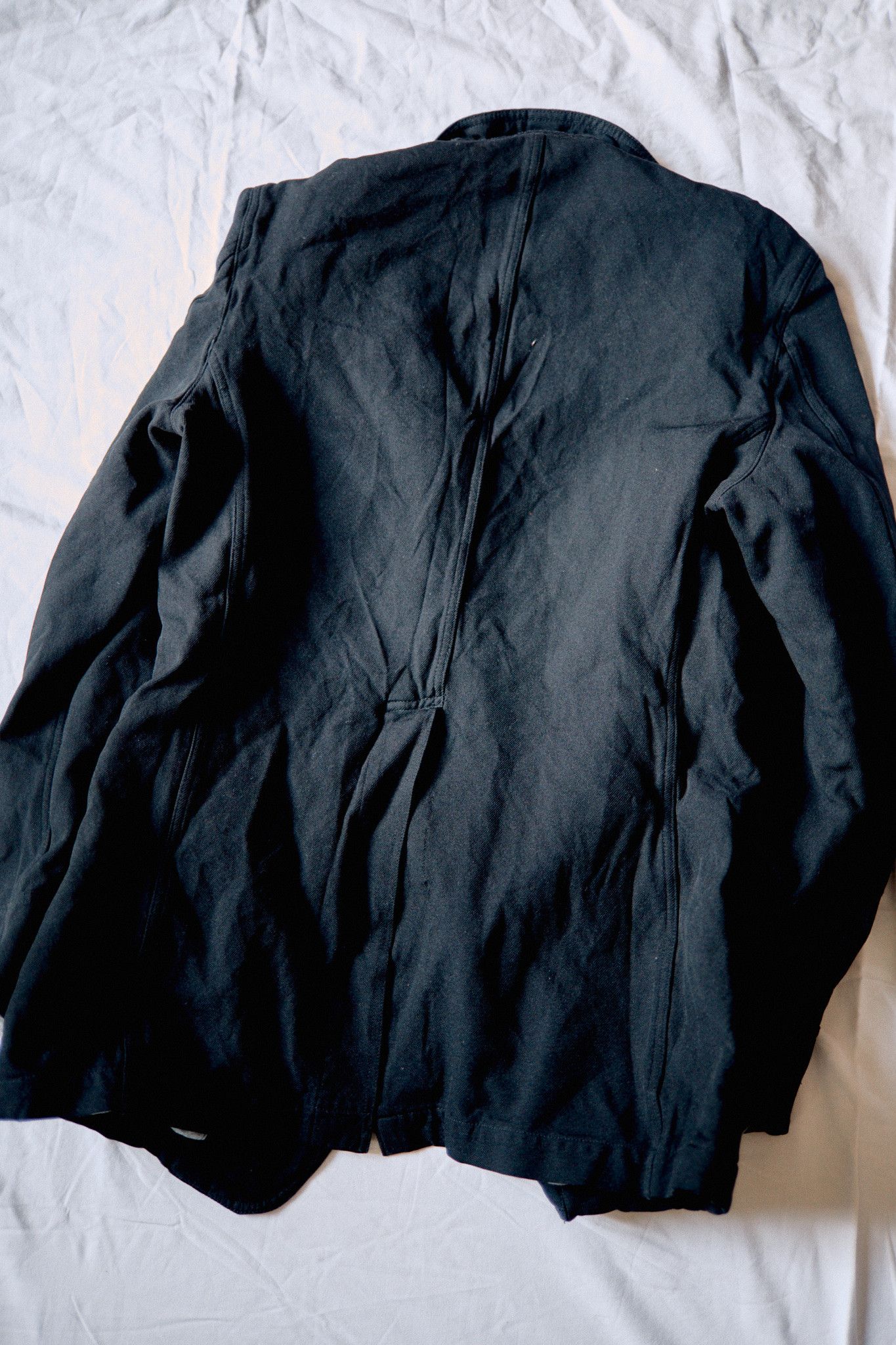 Comme des Garcons Boiled Polyester wrinkled blazer L black Size 50R - 7 Thumbnail