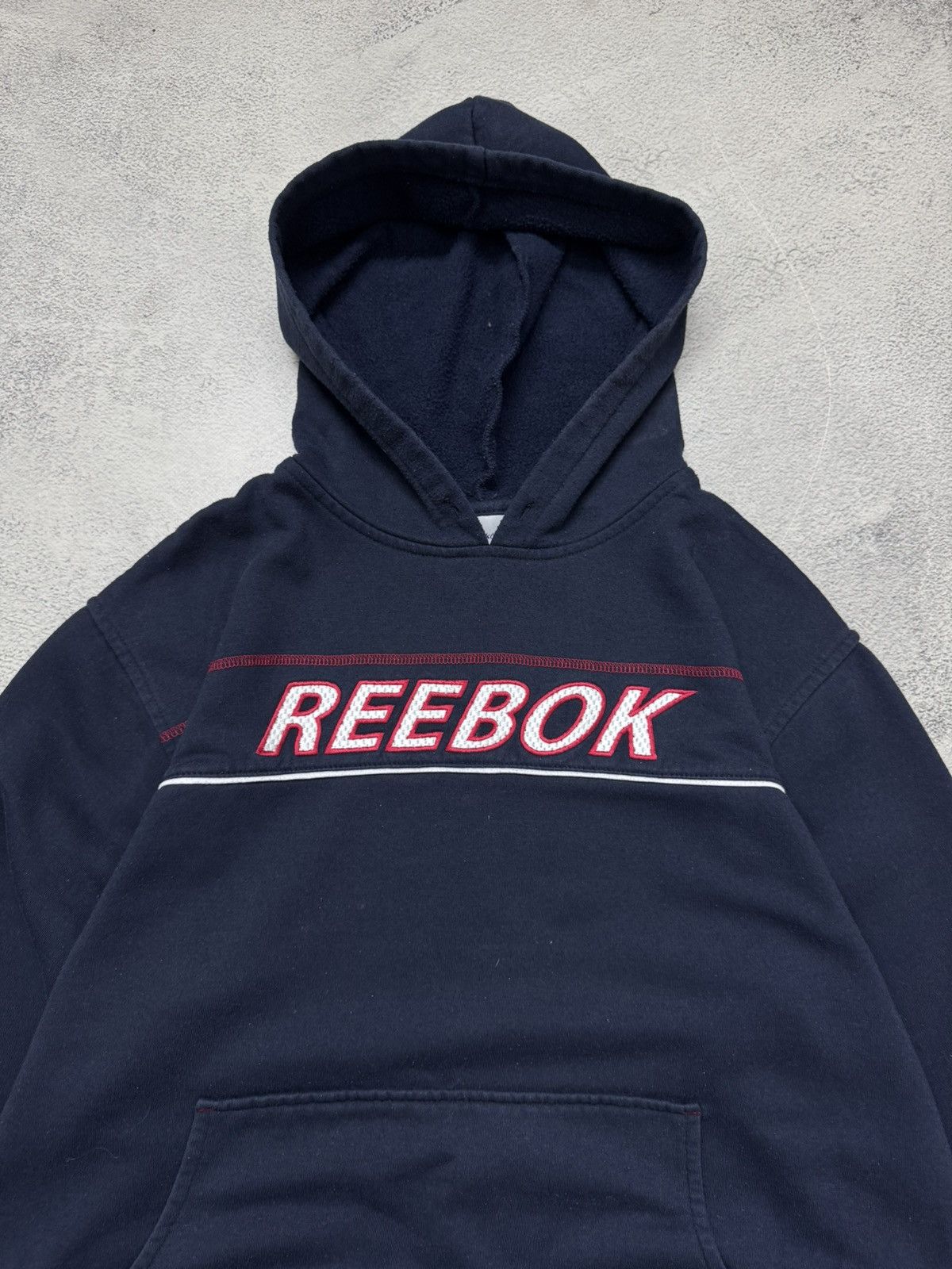 Reebok Vintage Reebok Big Logo Hoodie Size US M / EU 48-50 / 2 - 3 Thumbnail