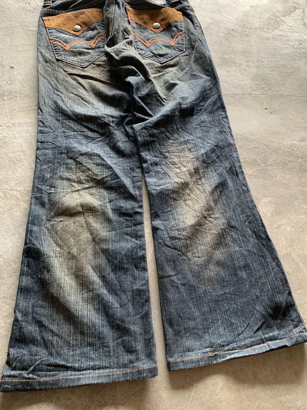 Edwin sick rusty mudwash flare EDWIN XV western style jeans Size US 33 - 16 Thumbnail
