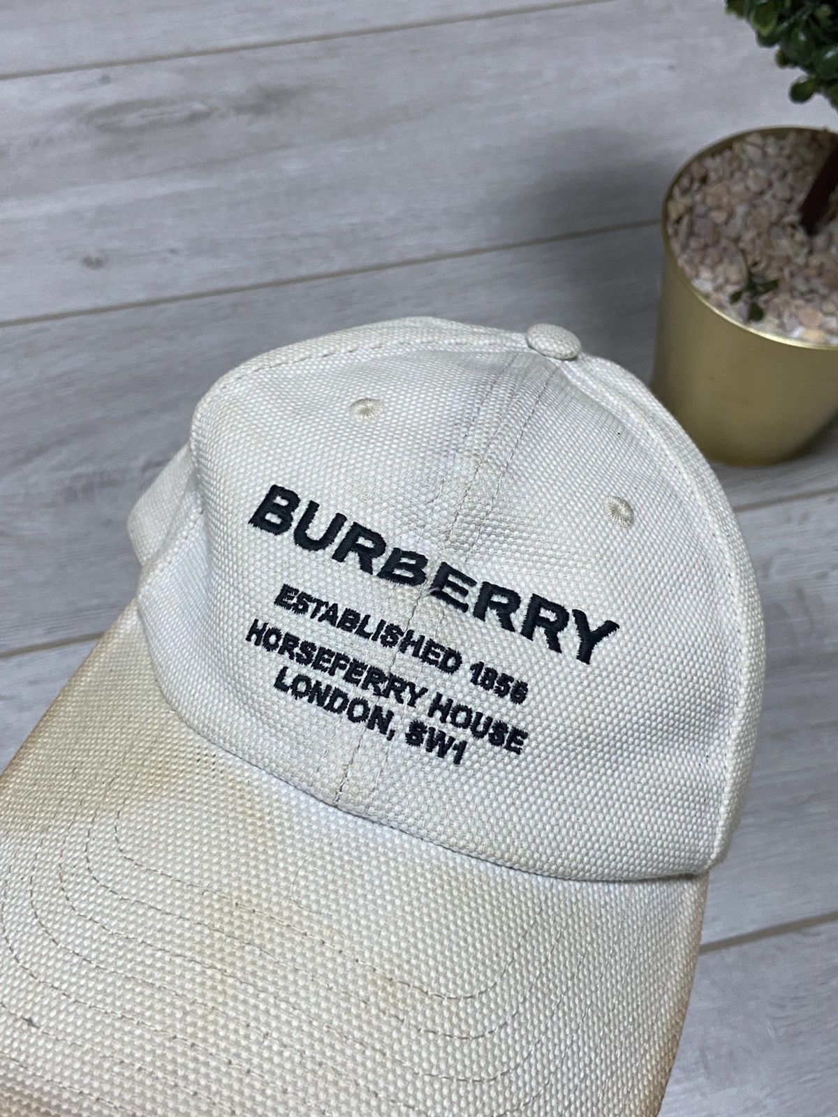 Burberry Burberry London England horseferry house vintage cap Size ONE SIZE - 12 Thumbnail