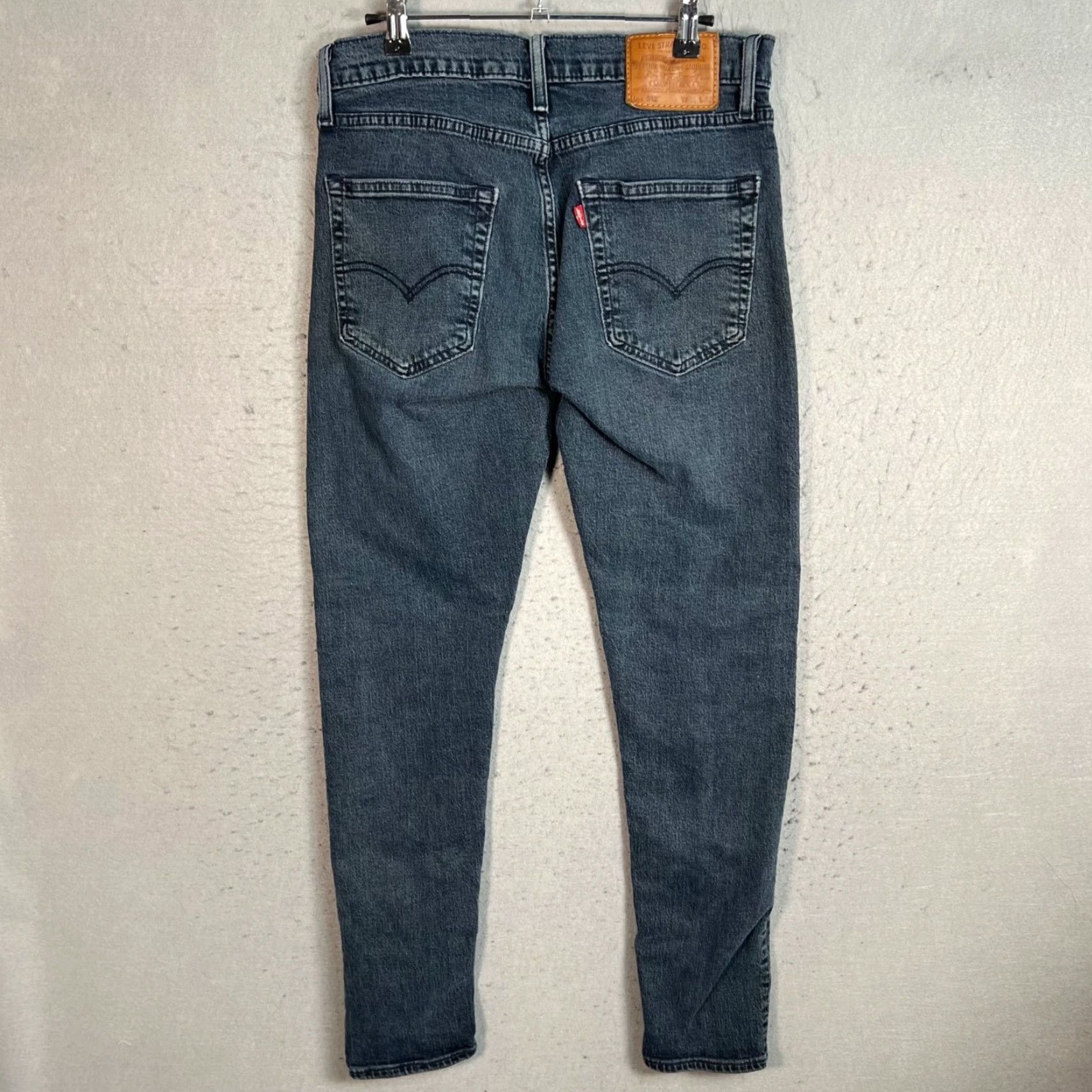 Levi's Levi's 512 Mens Size 31 x 32 High-Rise Skinny Jeans Blue Denim Cotton Blend Jeans Size 24" / US 00 / IT 34 - 2 Thumbnail