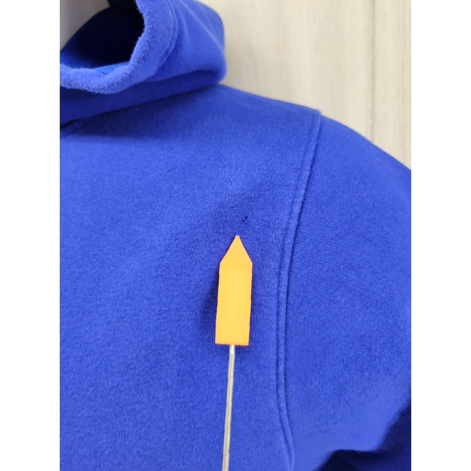 Under Armour Under Armour Men's Blue Hoodie Falkville Basketball Blue Devils Alabama Med Blue Pullover Hoodie 28.5" Down Back Mens Size US M / EU 48-50 / 2 - 3 Thumbnail