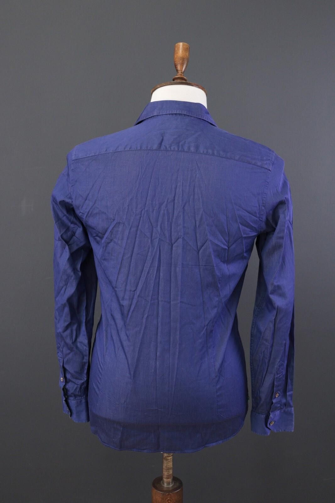 Ted Baker Ted Baker London Blue Floral Collar Dress Shirt Size 3 Size US M / EU 48-50 / 2 - 7 Thumbnail