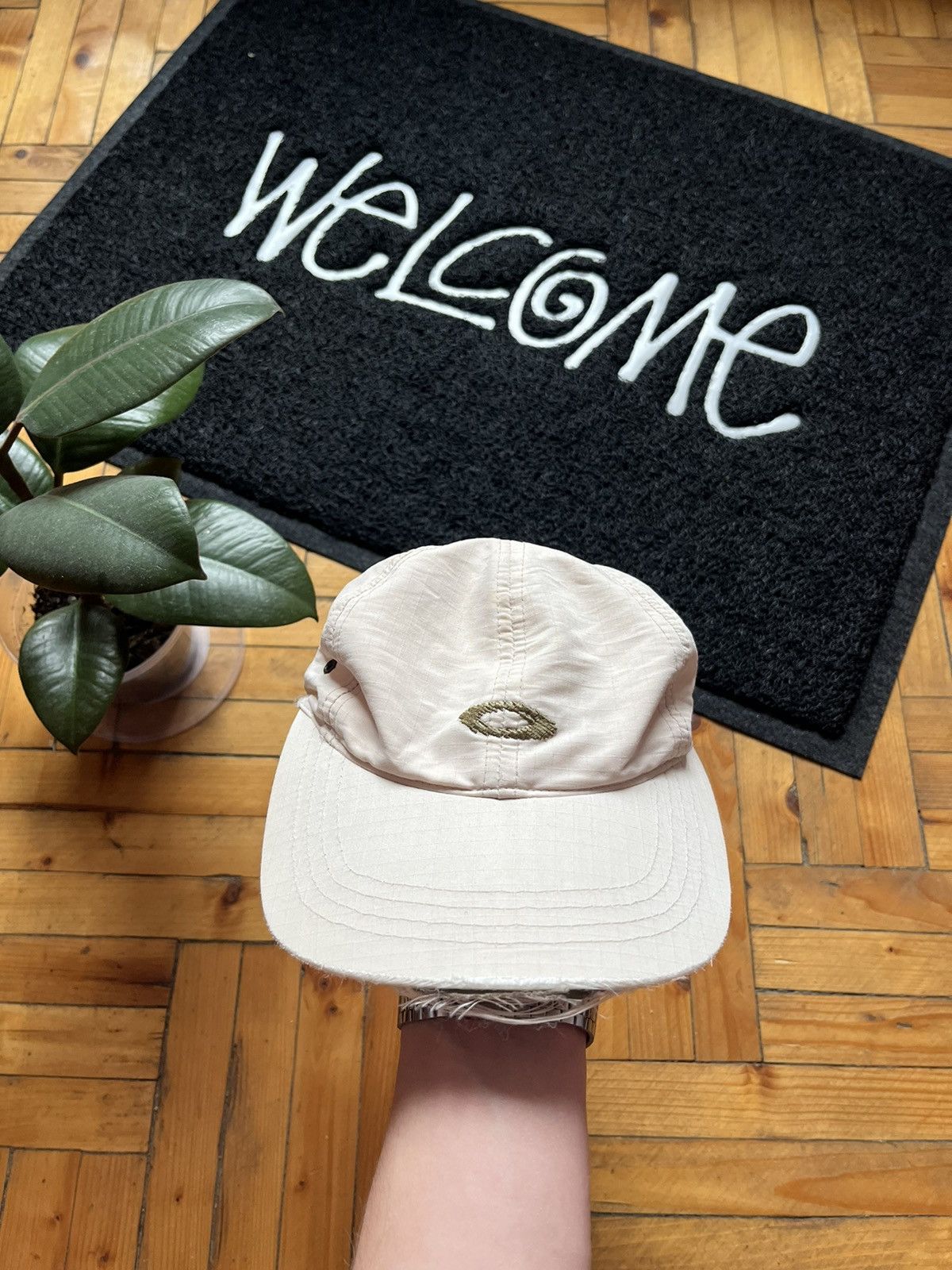 Oakley × Vintage Vintage Oakley Software Streetwear 00's Nylon Distressed Cap Size ONE SIZE - 1 Thumbnail