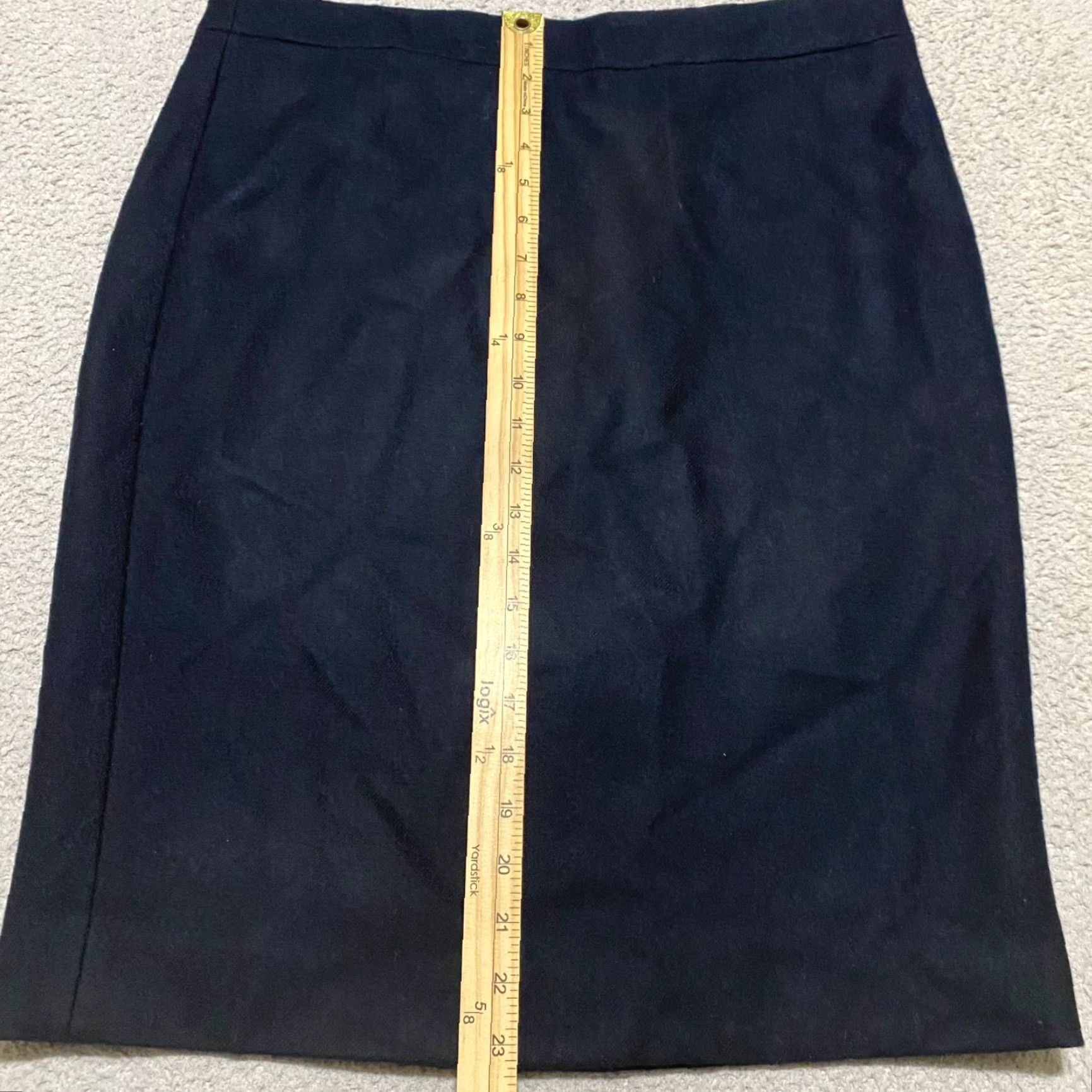 J.Crew J. Crew Skirt Women 10 Black Wool Lined Knee Length Straight Pencil Vintage No (adjust to max 200 chars) Size 32" / US 10 / IT 46 - 5 Thumbnail