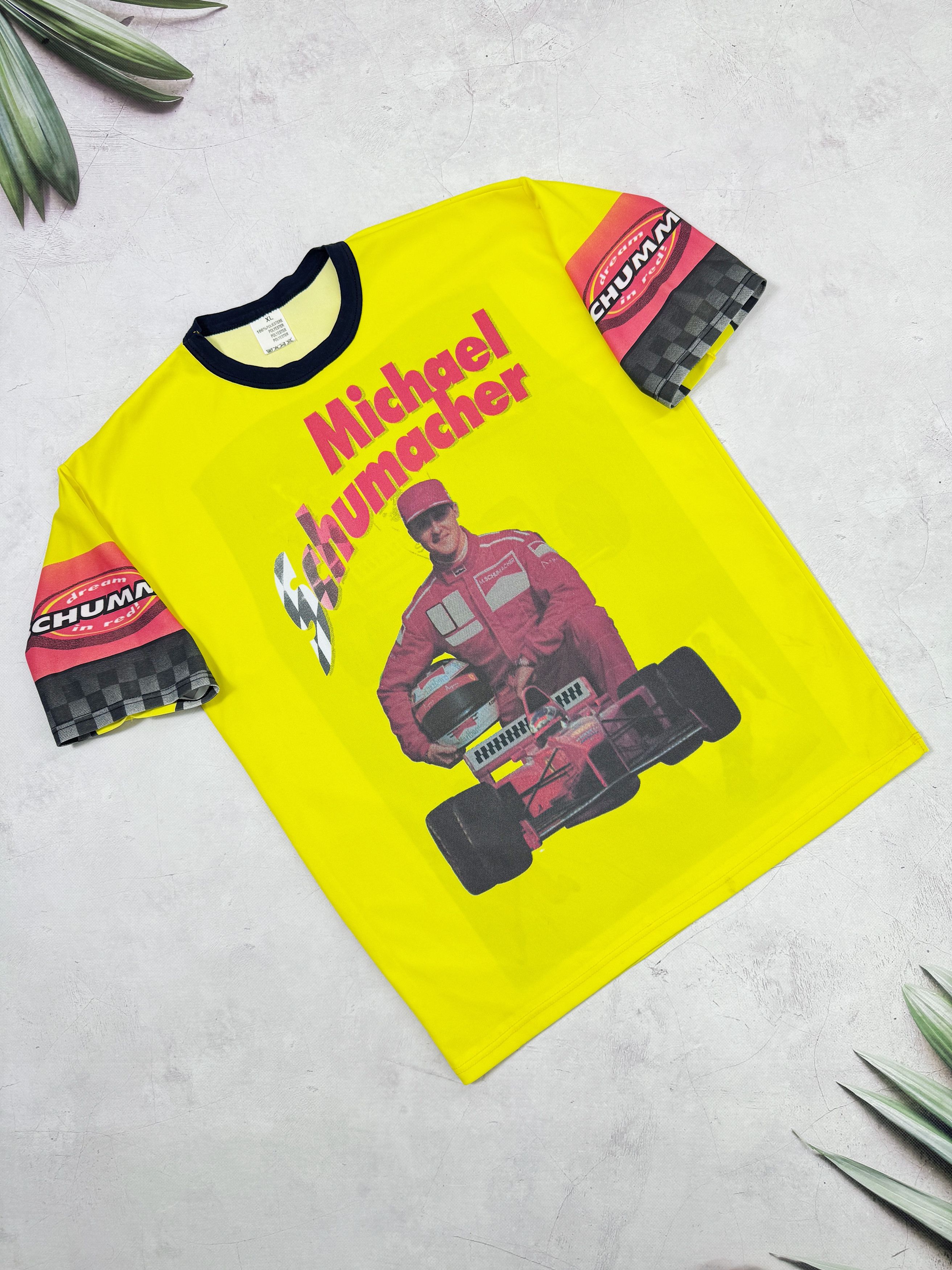 Vintage Vintage Michael Schumaher T-Shirt Formula1 Racing Style Size US M / EU 48-50 / 2 - 6 Thumbnail