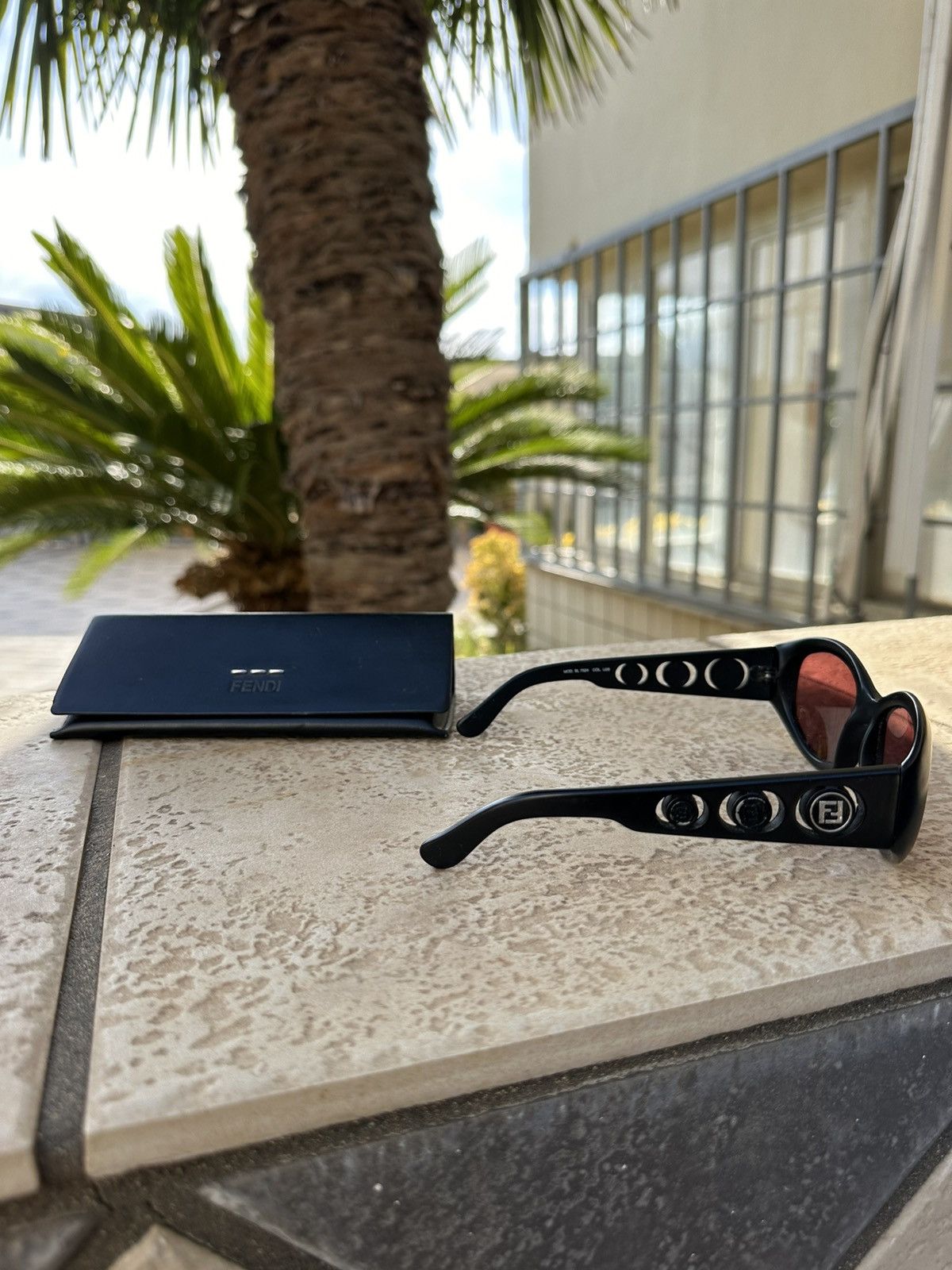 Fendi Fendi Sunglasses Black mod. SL 7524 Size ONE SIZE - 2 Thumbnail