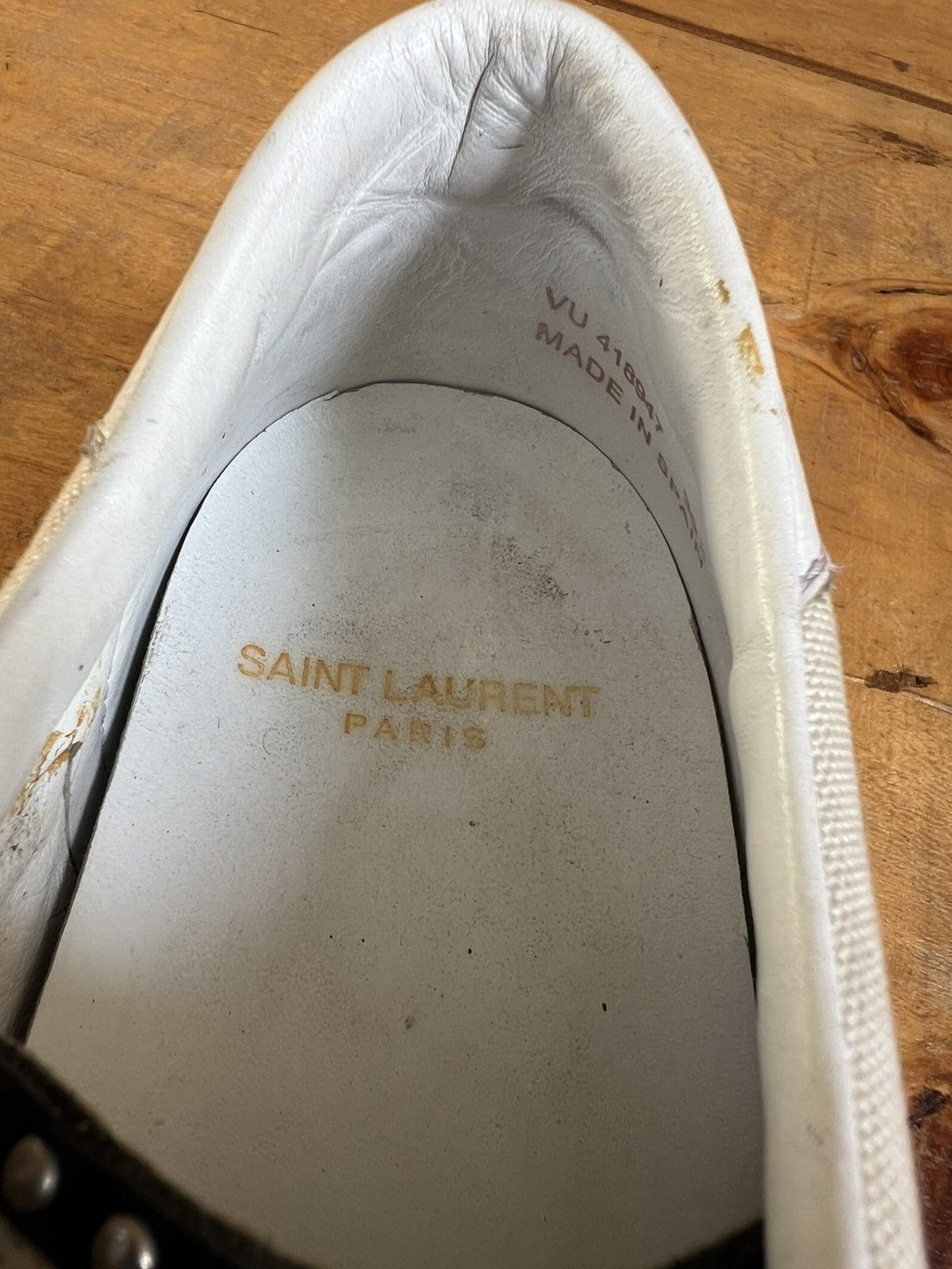 Hedi Slimane × Saint Laurent Paris Saint Laurent yeah baby sneakers Size US 9.5 / IT 39.5 - 17 Thumbnail