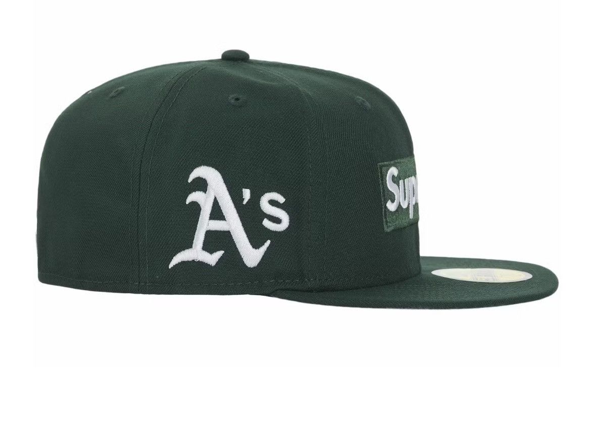 MLB × New Era × Supreme Supreme MLB Teams Box Logo New Era 59Fifty Cap Dark Green Size ONE SIZE - 1 Thumbnail