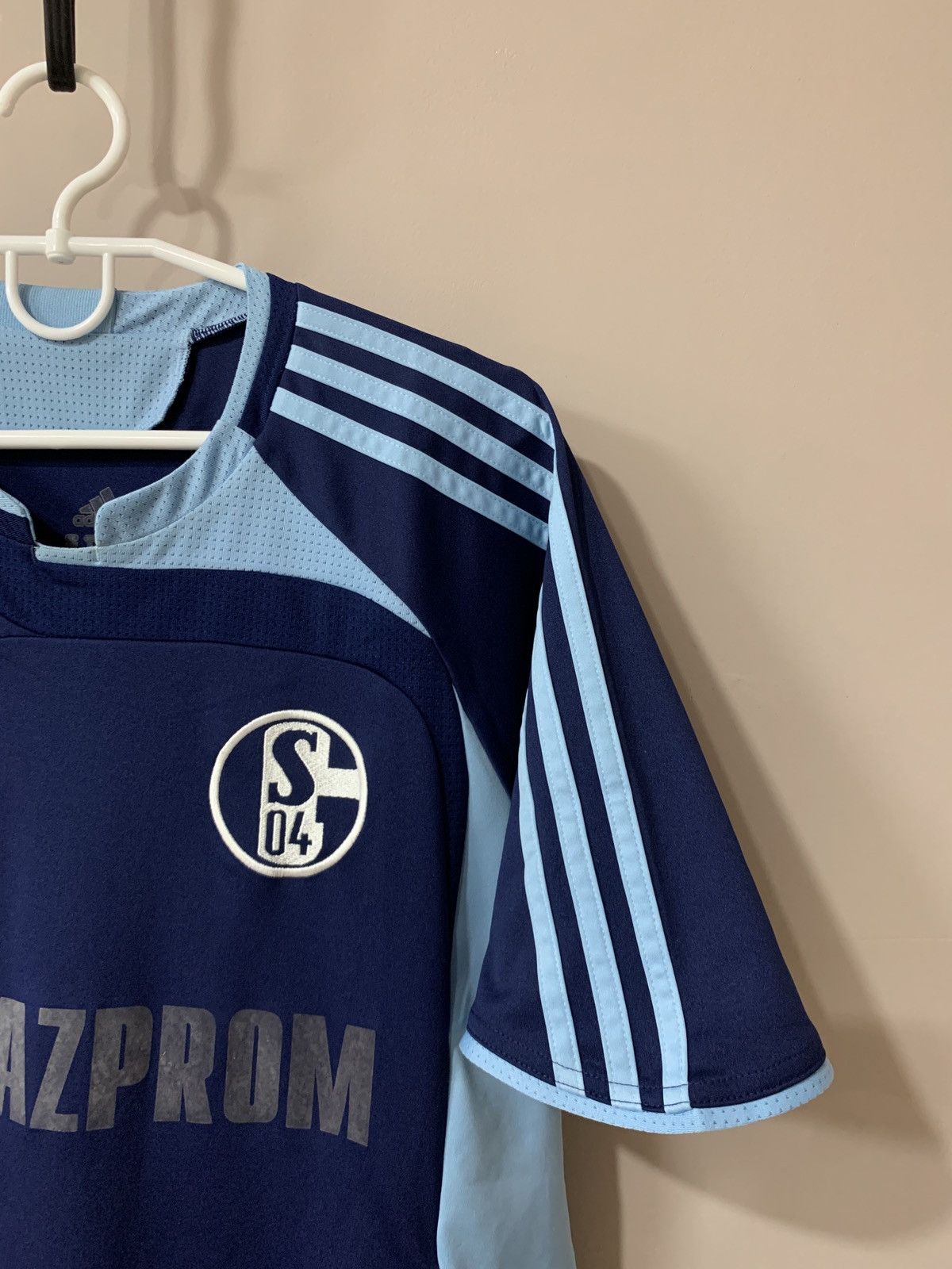 Adidas Schalke 04 2008 Third Football Shirt Adidas Soccer Jersey S Size US S / EU 44-46 / 1 - 3 Thumbnail