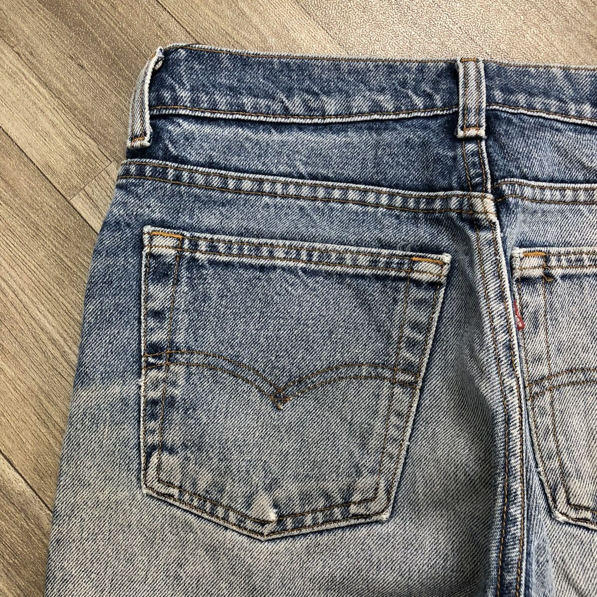 Levi's × Levi's Vintage Clothing 🇺🇸90’s Vintage Levis 510 Straight Nice Faded Jeans Size US 28 / EU 44 - 18 Thumbnail