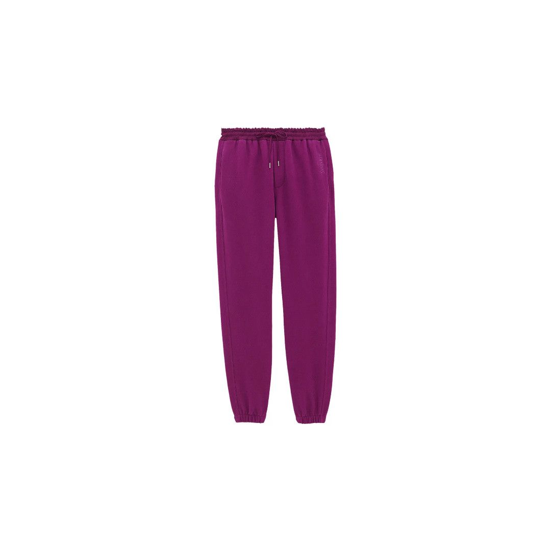Saint Laurent Paris o1la1rc1a1225 778059 Sweatpants & Joggers Fleece in Fuchsia Size US 34 / EU 50 - 1 Preview