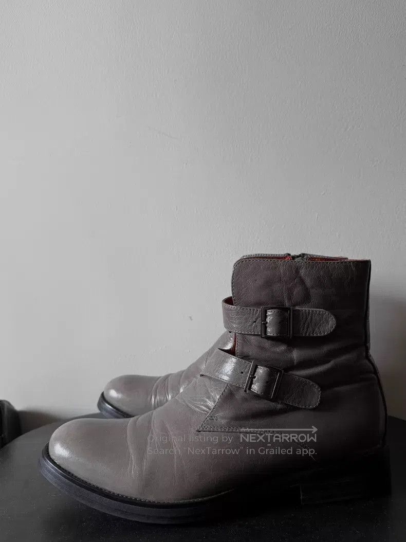 Gucci Guicci Elephant Grey Tie-Up Boots i Size US 7 / EU 40 - 2 Thumbnail