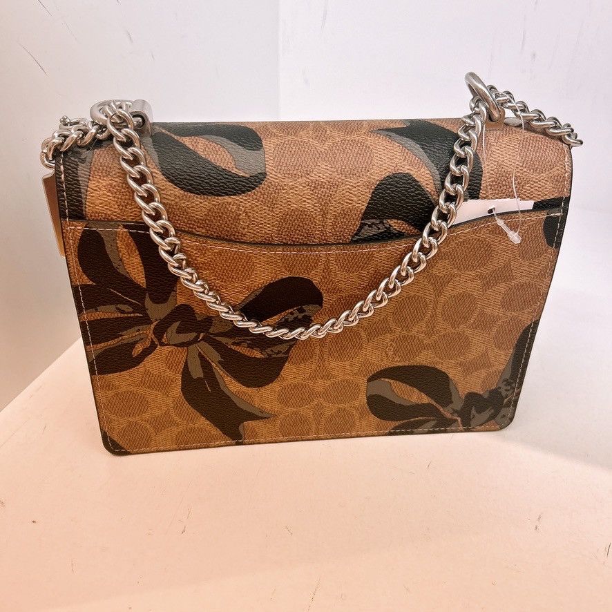 Coach Klare Crossbody Bag In Signature Canvas With Bow Print CY649 Size ONE SIZE - 5 Thumbnail
