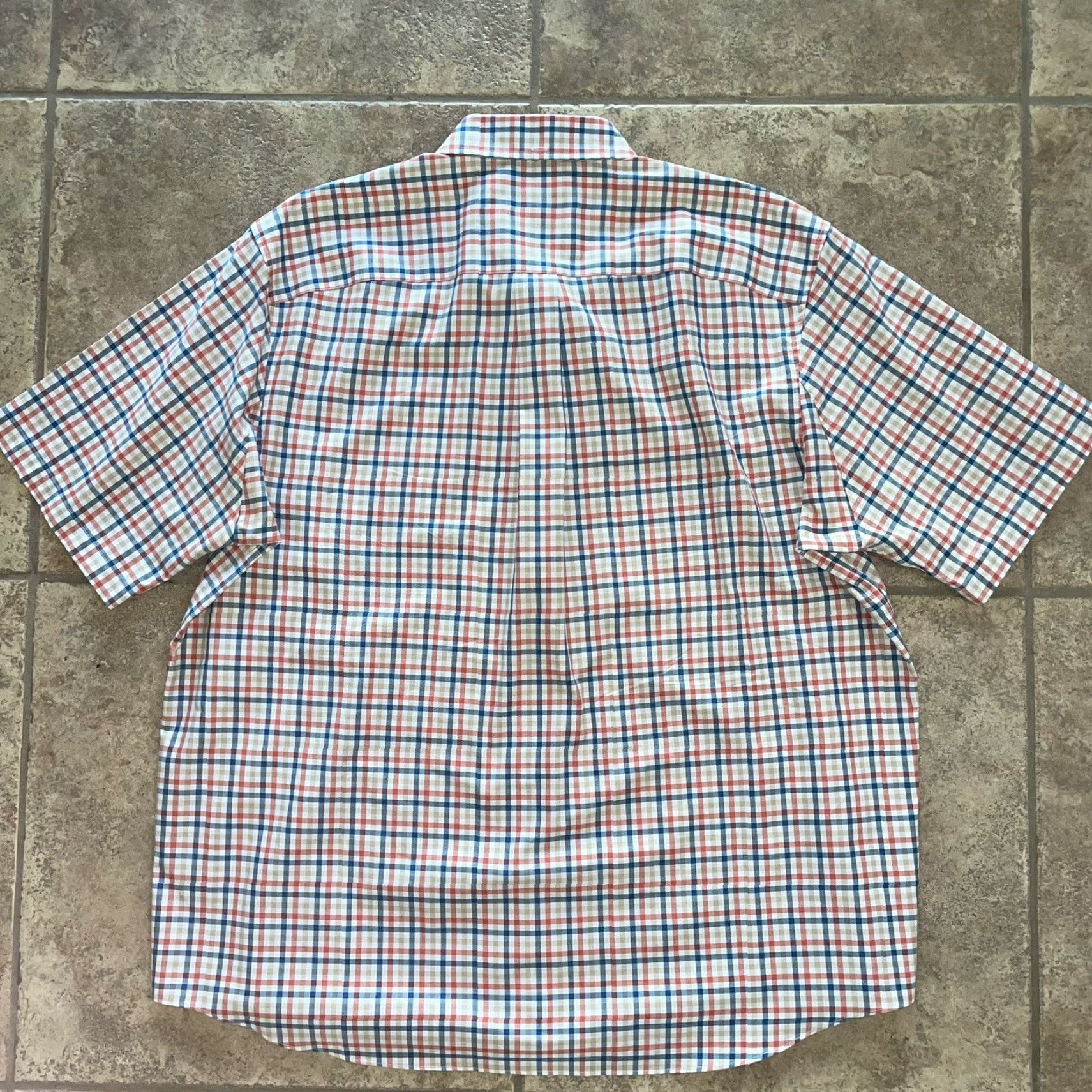 Duluth Trading Company Duluth Trading Company Plaid Short Sleeve Button-Down Pockets Shirts Mens XL Multicolor Size US XL / EU 56 / 4 - 5 Thumbnail