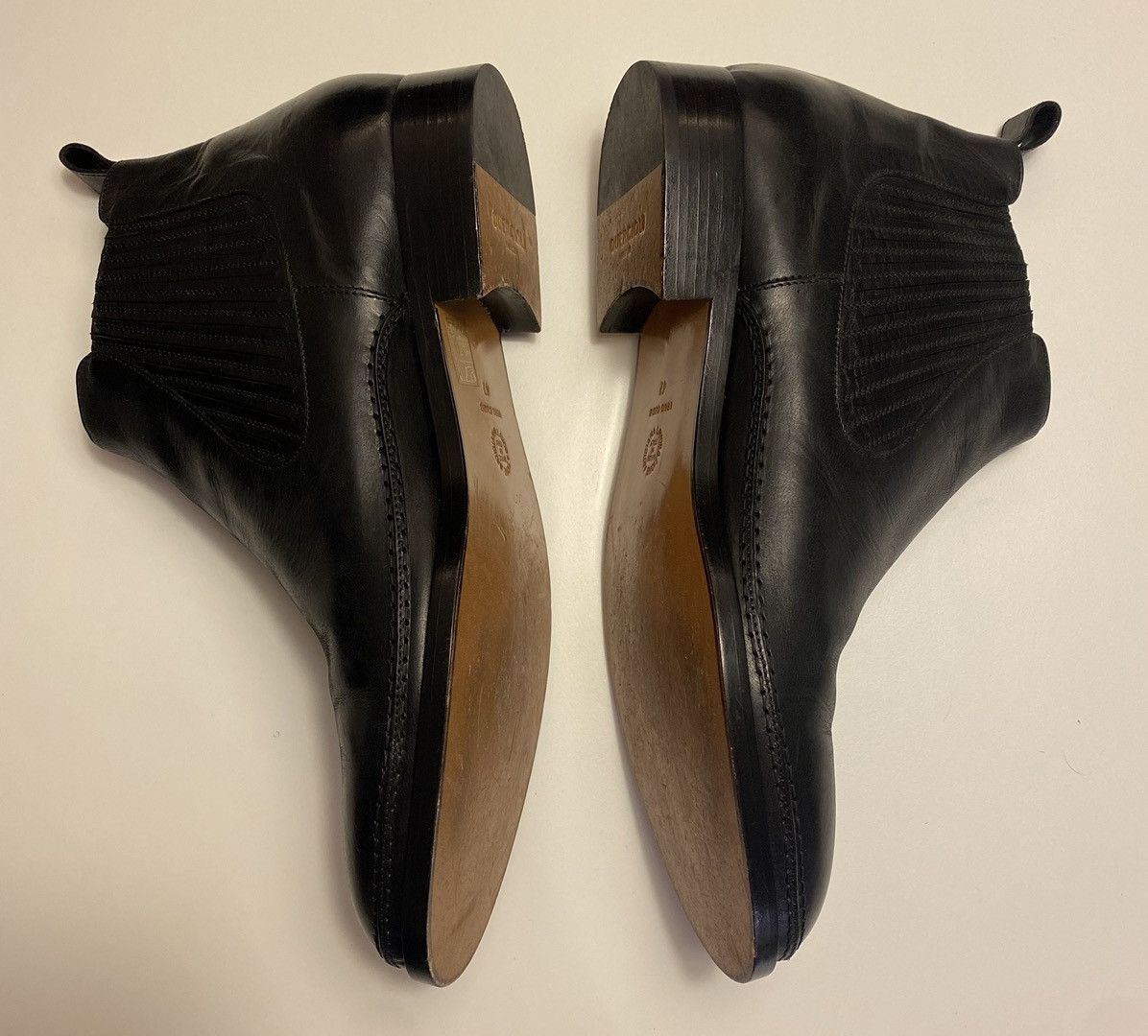 Quercioli Ankle boots in smooth leather Size US 9 / EU 42 - 3 Thumbnail