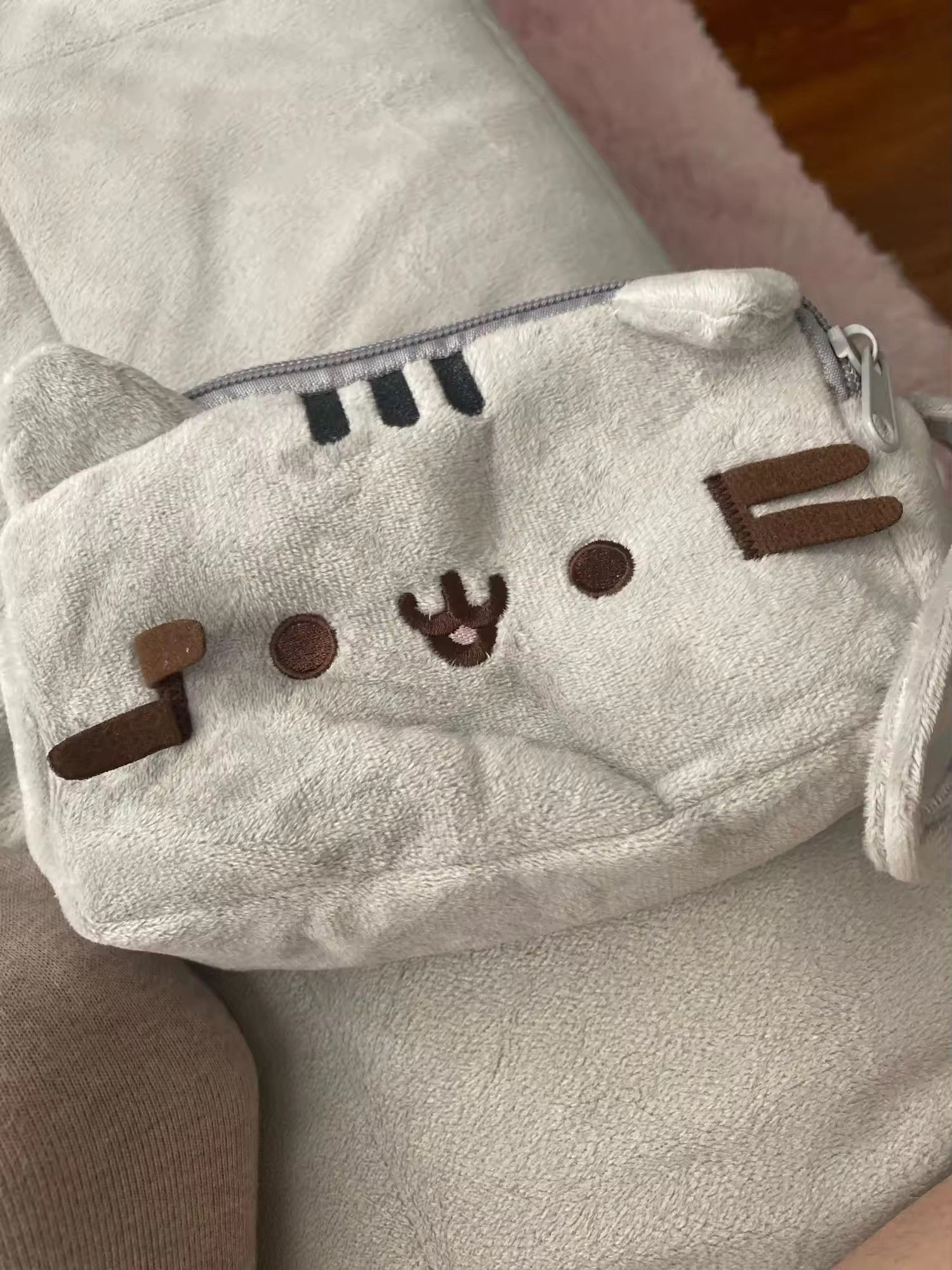 Japanese Brand Multipurpose Plush Pencil Case Size ONE SIZE - 4 Thumbnail