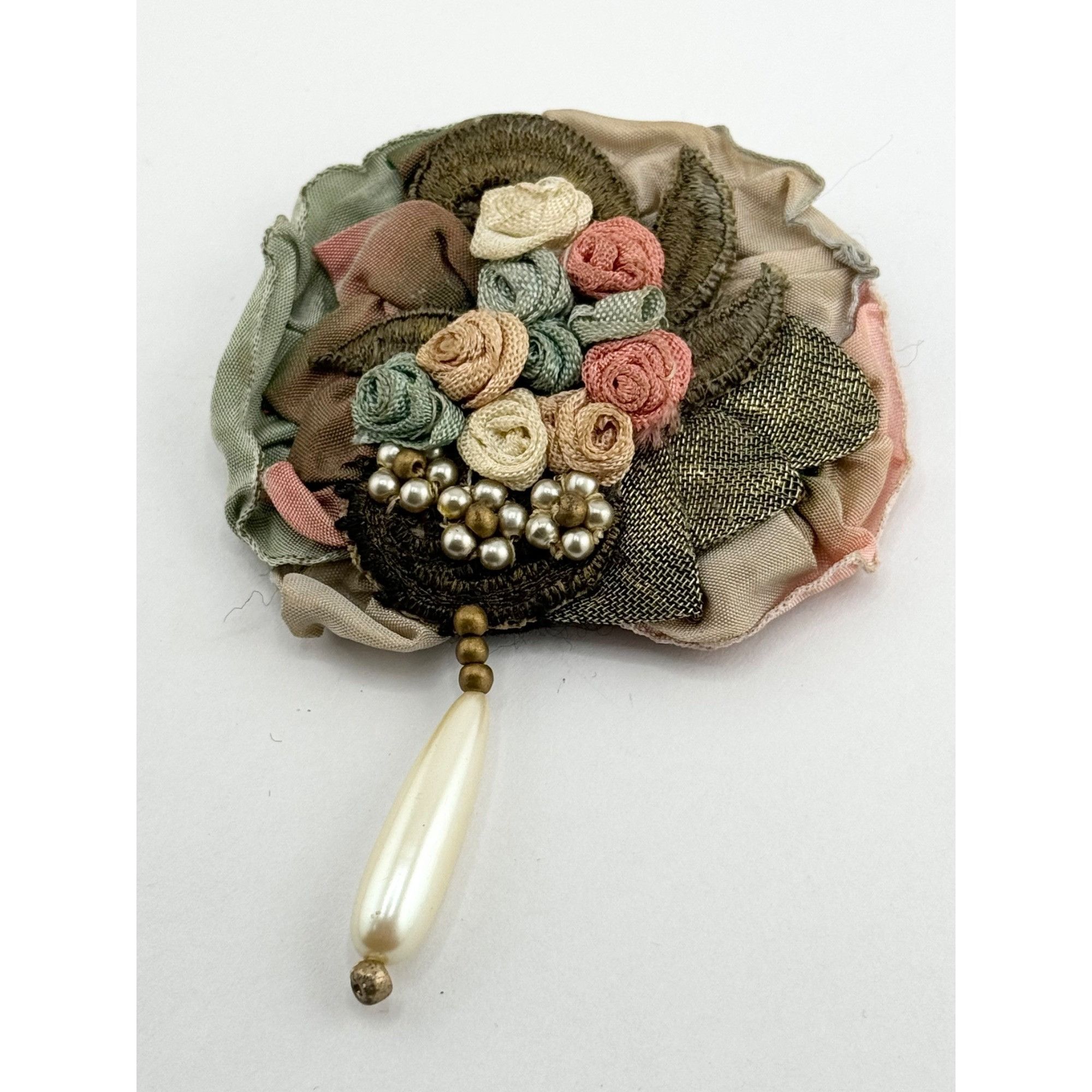 Vintage Vintage Beverly Gayle Beaded Flower Brooch Pin Size ONE SIZE - 3 Thumbnail