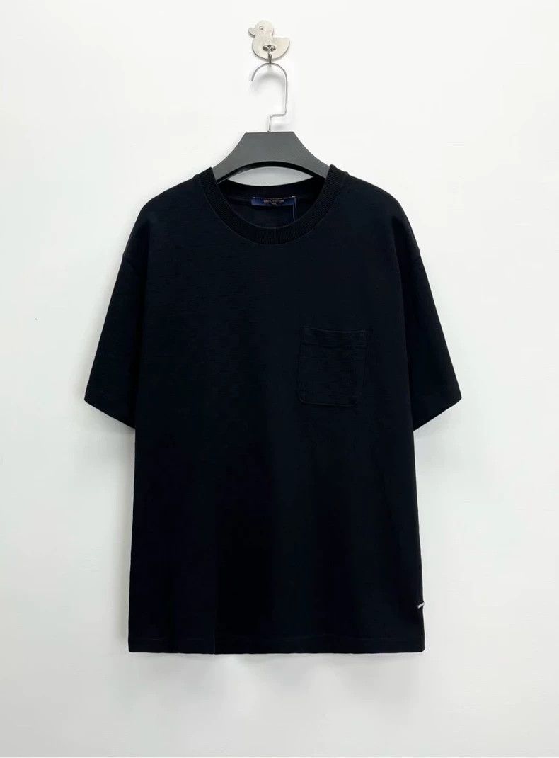 Louis Vuitton Louis Vuitton Black Damier 3D Pocket T-shirt Size US M / EU 48-50 / 2 - 1 Thumbnail