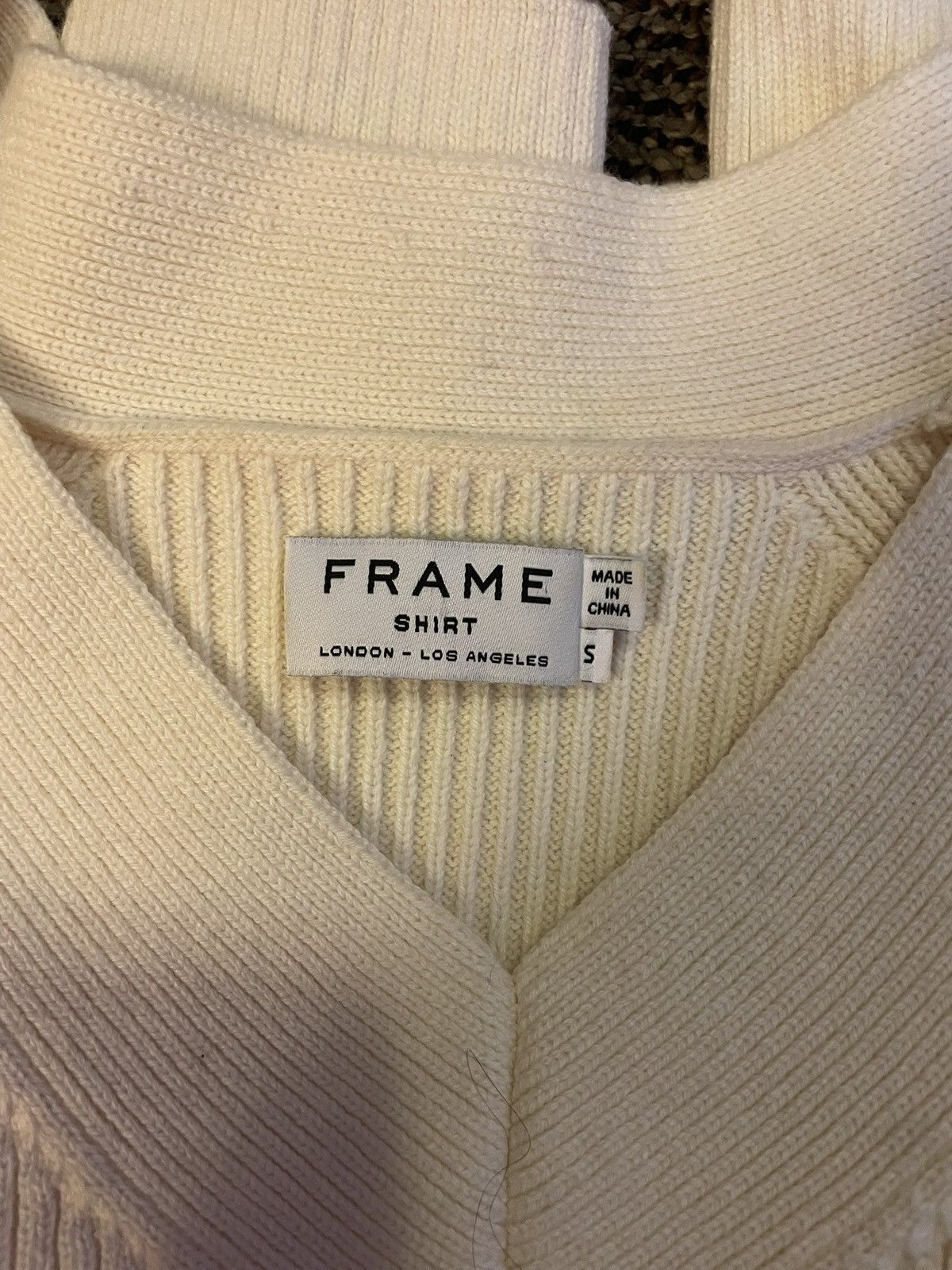 Frame FRAME V NECK SWEATER Size S / US 4 / IT 40 - 3 Thumbnail