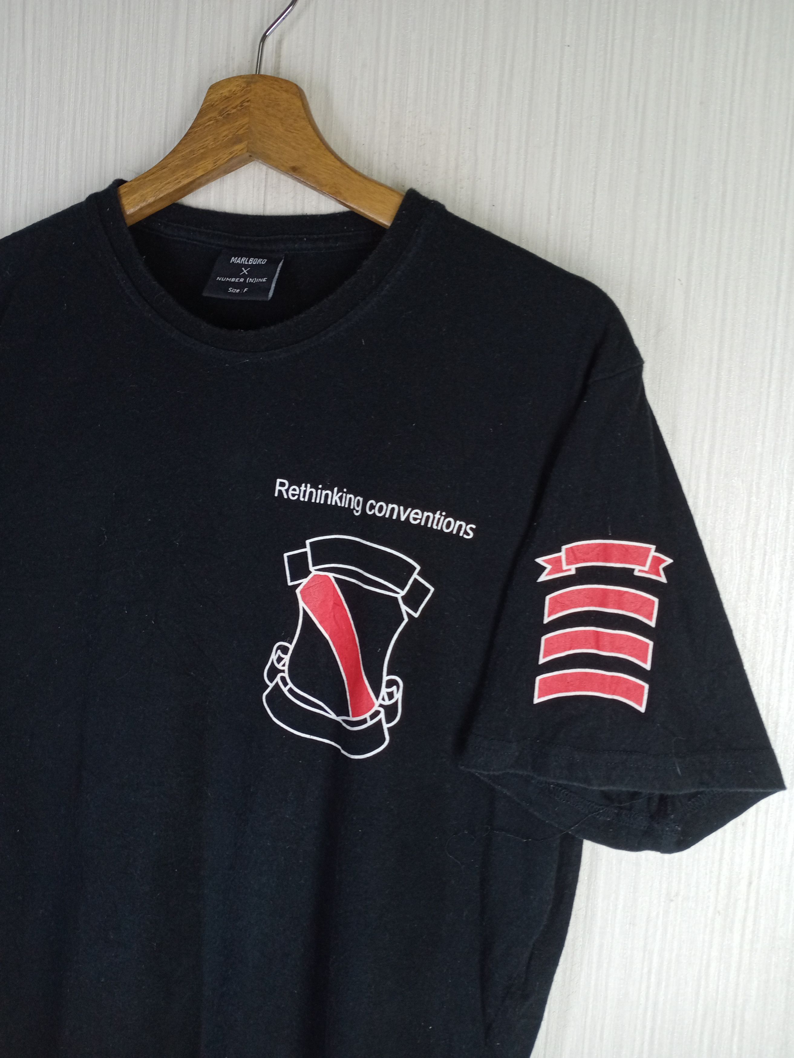 Number (N)ine Rare Number (N)ine X Marlboro Tshirt Size US M / EU 48-50 / 2 - 3 Thumbnail