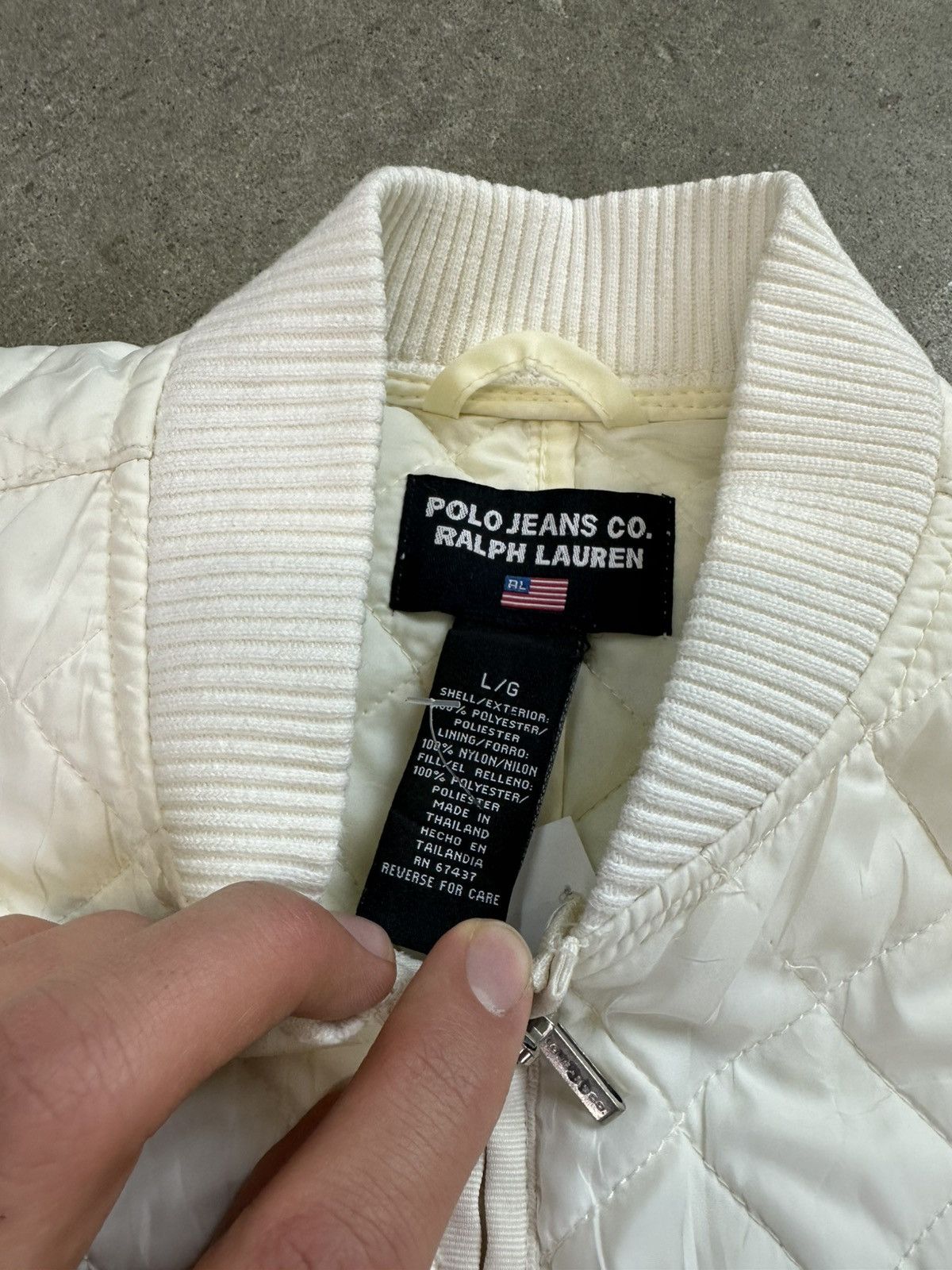 Polo Ralph Lauren Vintage Polo Jeans Co Quilted Jacket Ralph Lauren WMNS Large Size L / US 10 / IT 46 - 4 Thumbnail