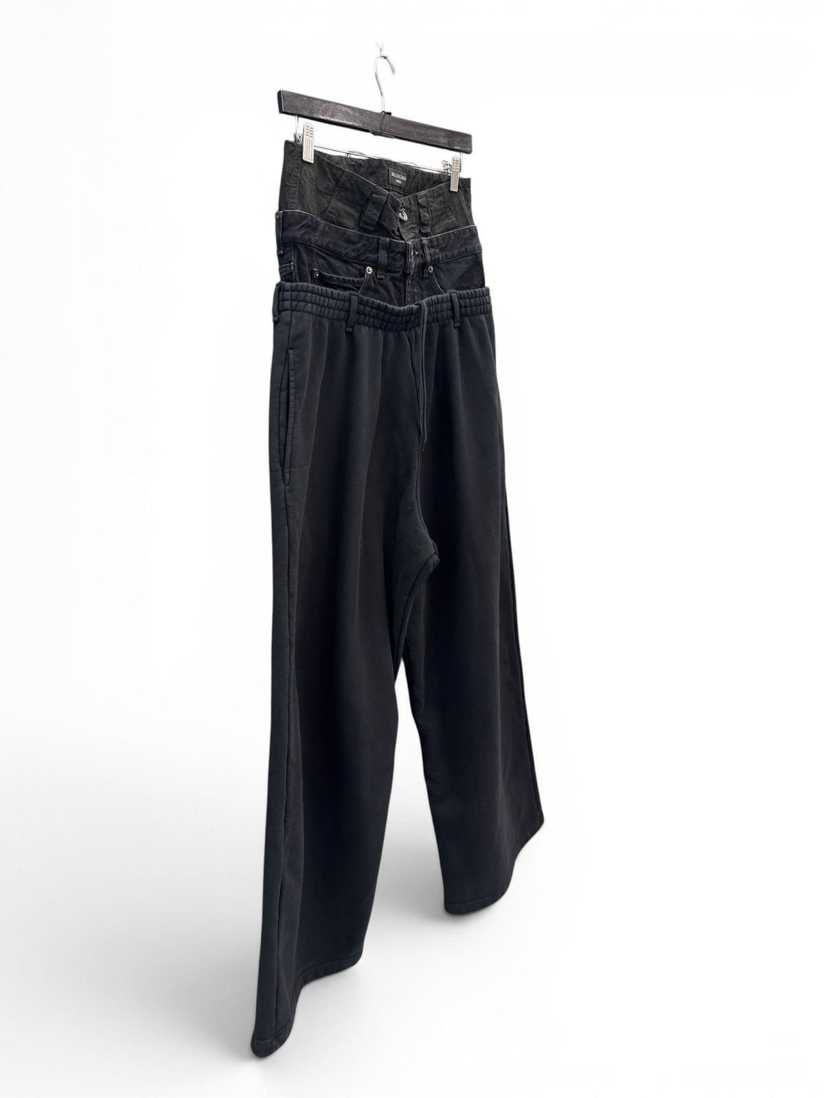 Balenciaga Balenciaga Triple Layered Sweatpants Size US 32 / EU 48 - 3 Thumbnail