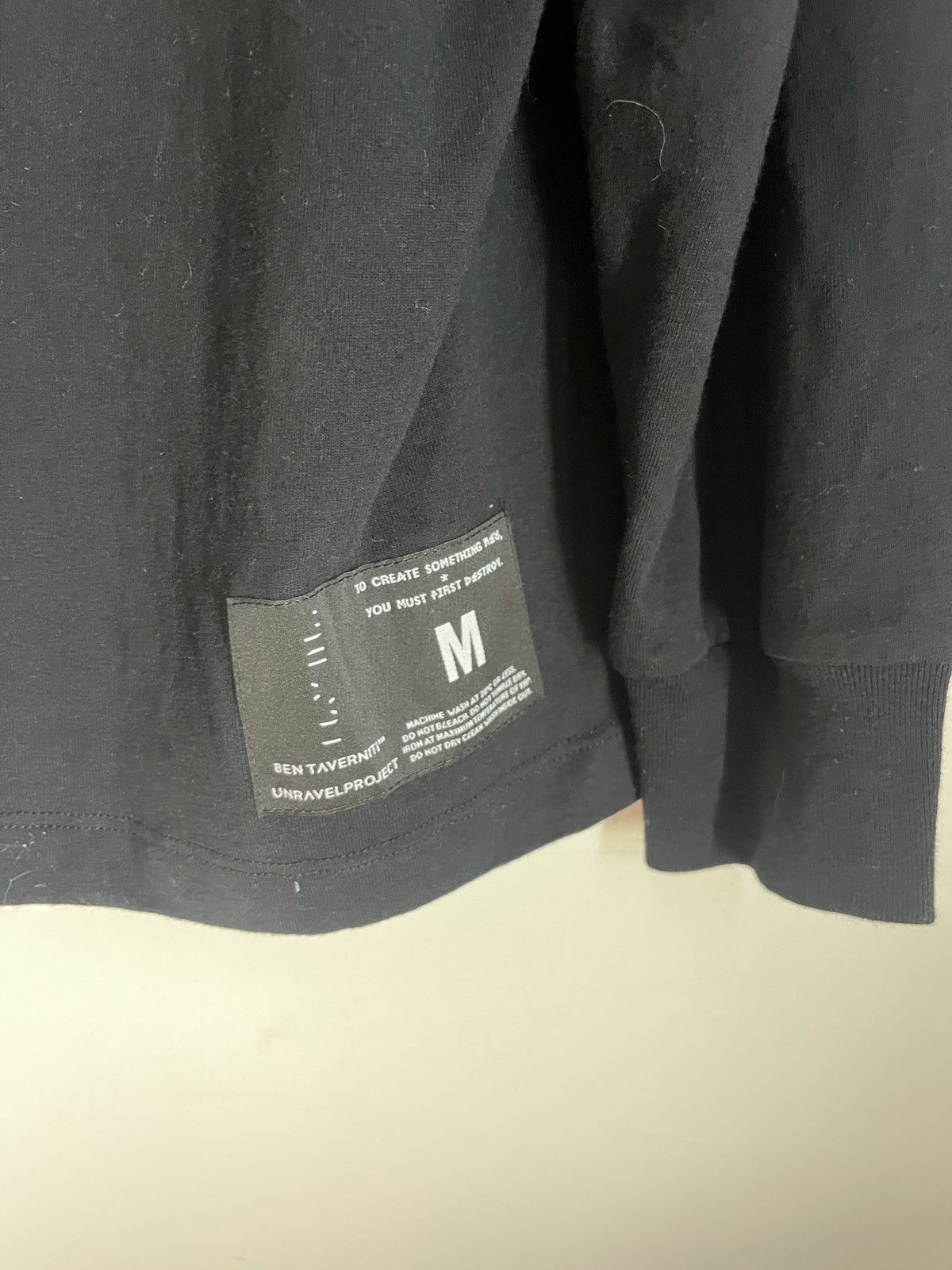 Ben Taverniti Unravel Project Ben Taverniti Unravel Project Oversized Long Sleeve T-Shirt Size US M / EU 48-50 / 2 - 3 Thumbnail