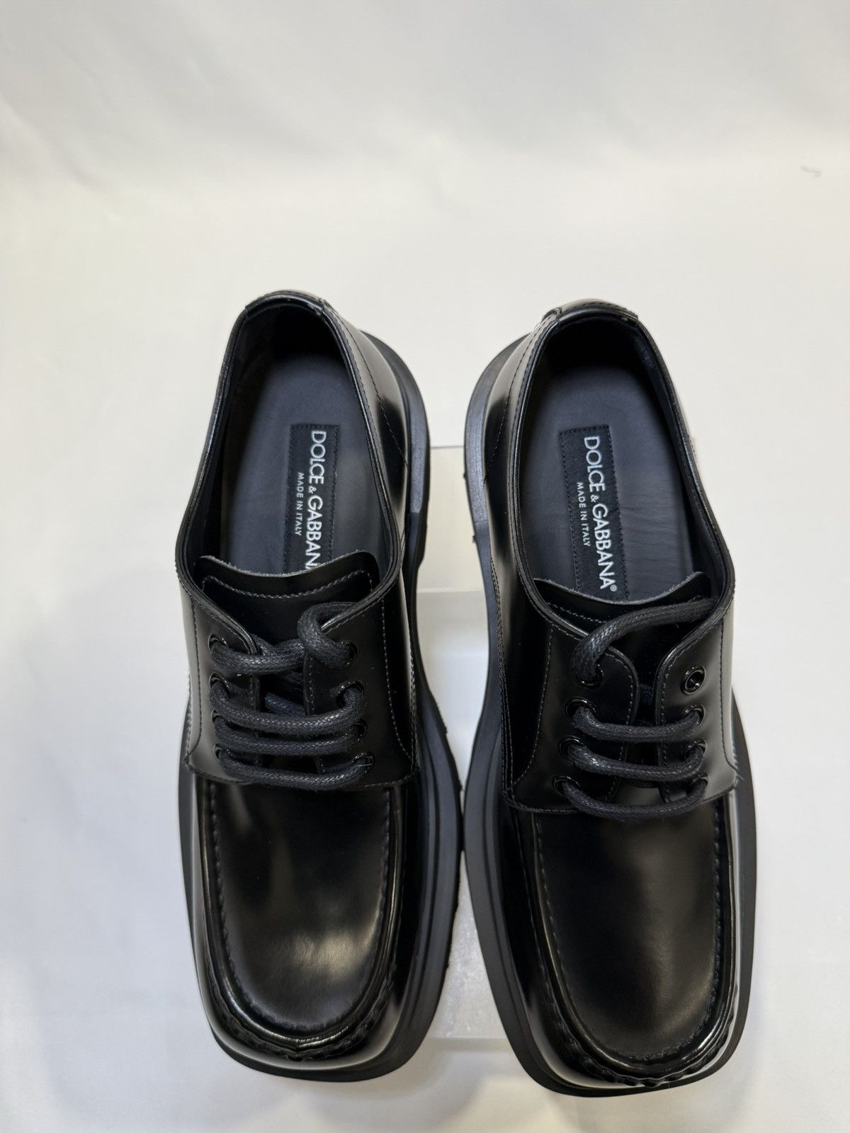 Dolce & Gabbana Calfskin Derby Shoes Size US 7 / EU 40 - 5 Thumbnail