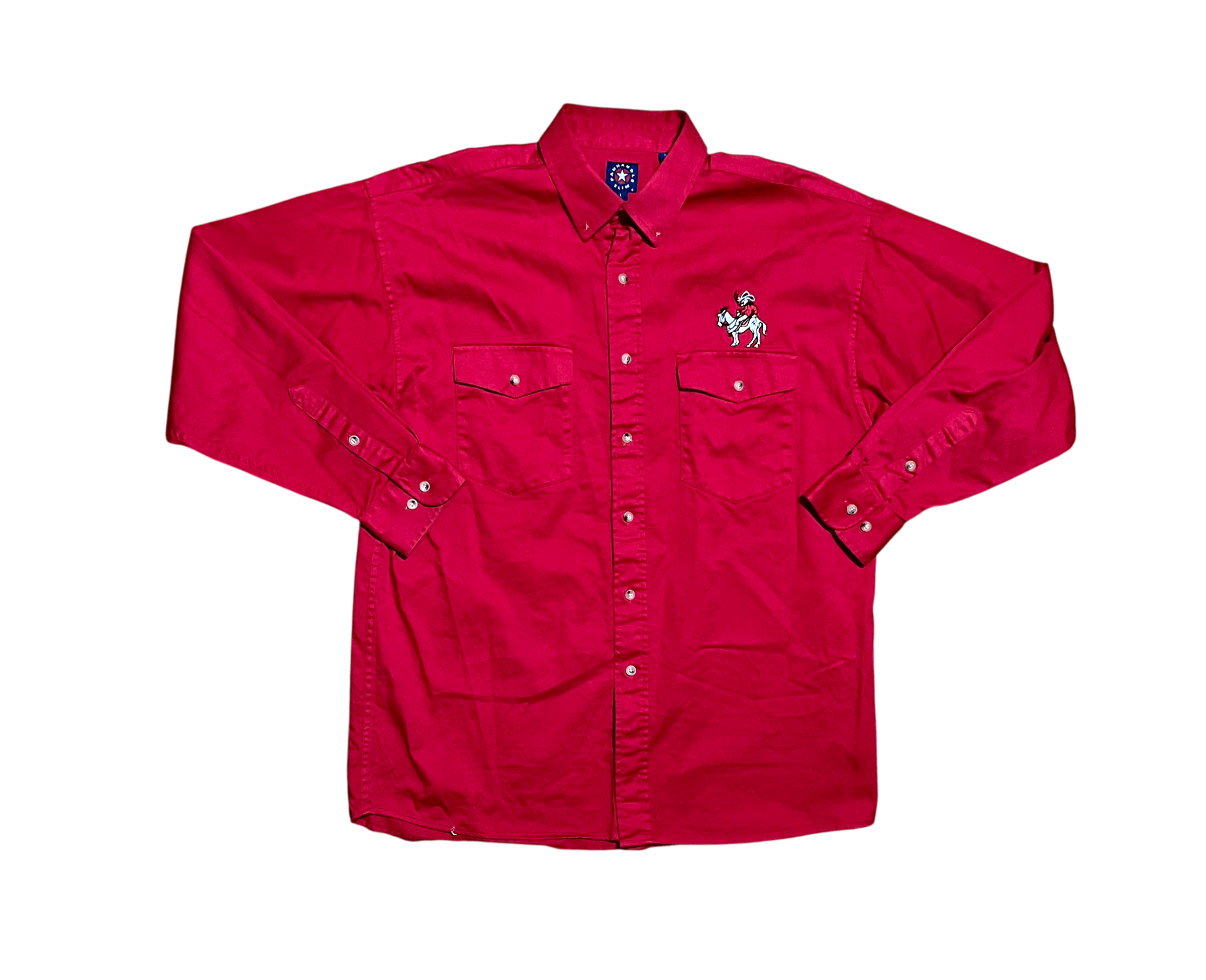 Panhandle Slim Texas Tech Red Raiders/Saddle Tramps 90s/Y2K Shirt Size US L / EU 52-54 / 3 - 1 Thumbnail